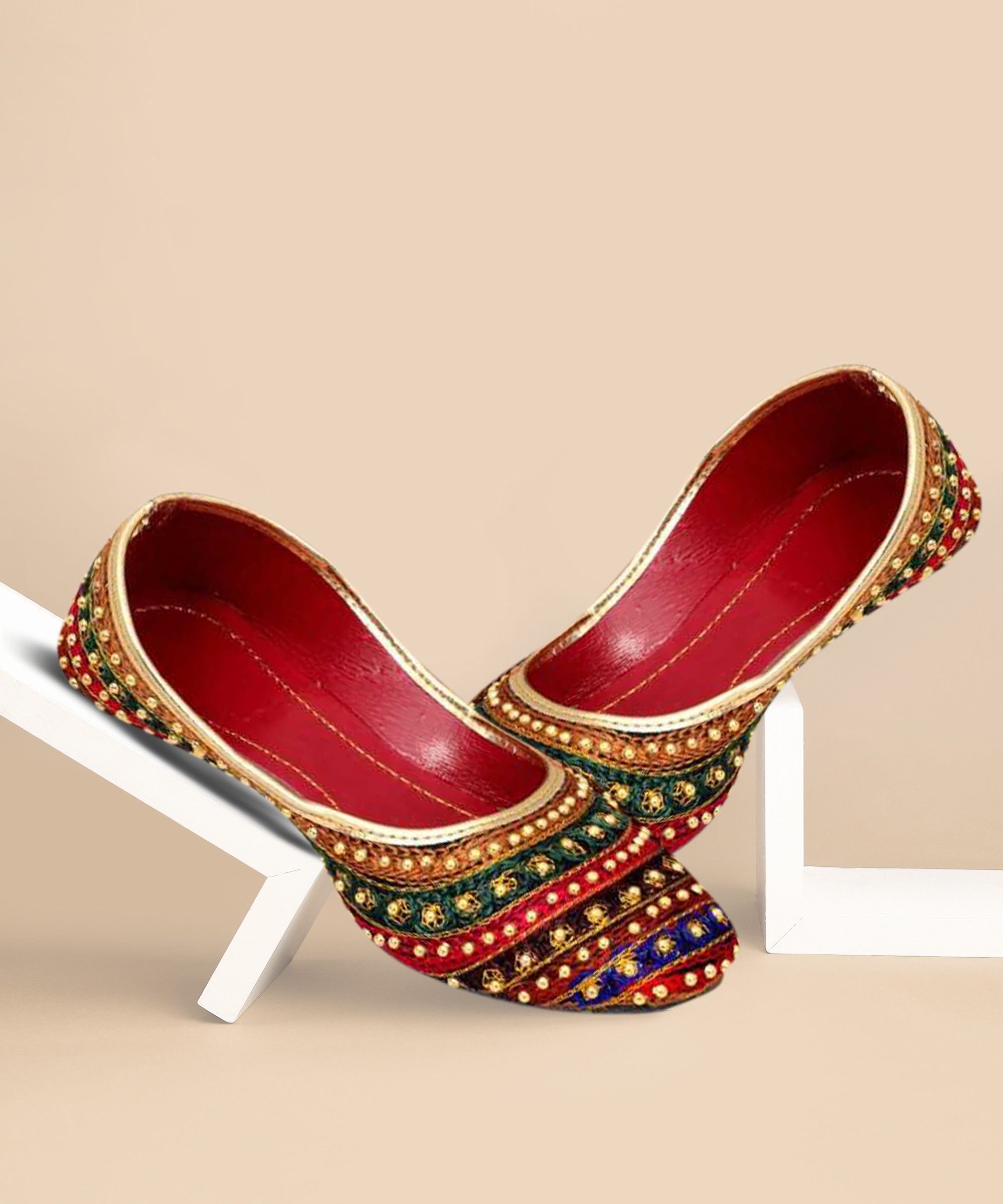 Clorigs Ethnic Handwork || Punjabi Soft Comfortable Bellies For Women