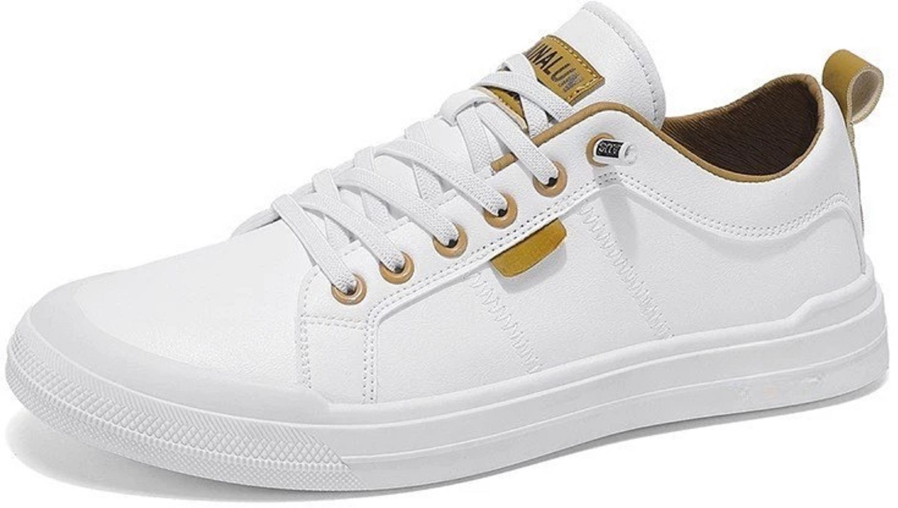 Attractive Premium Quality Sports Casual White Sneakers Shoes For men. Sneakers For Men-image-47