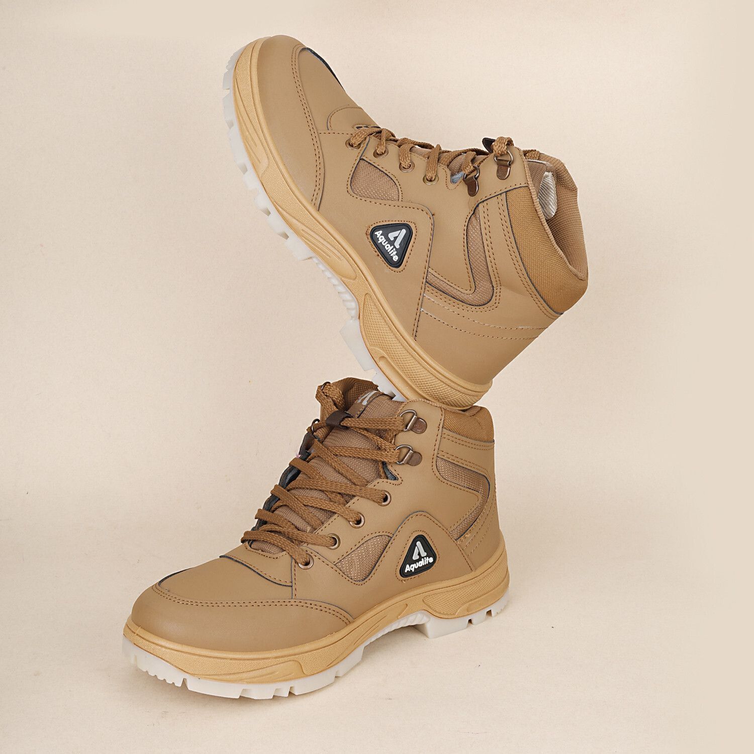 Aqualite Premium ATR-102 Boot Shoes with Lace-up & comfort insole for trekking Boots For Men-picture-11