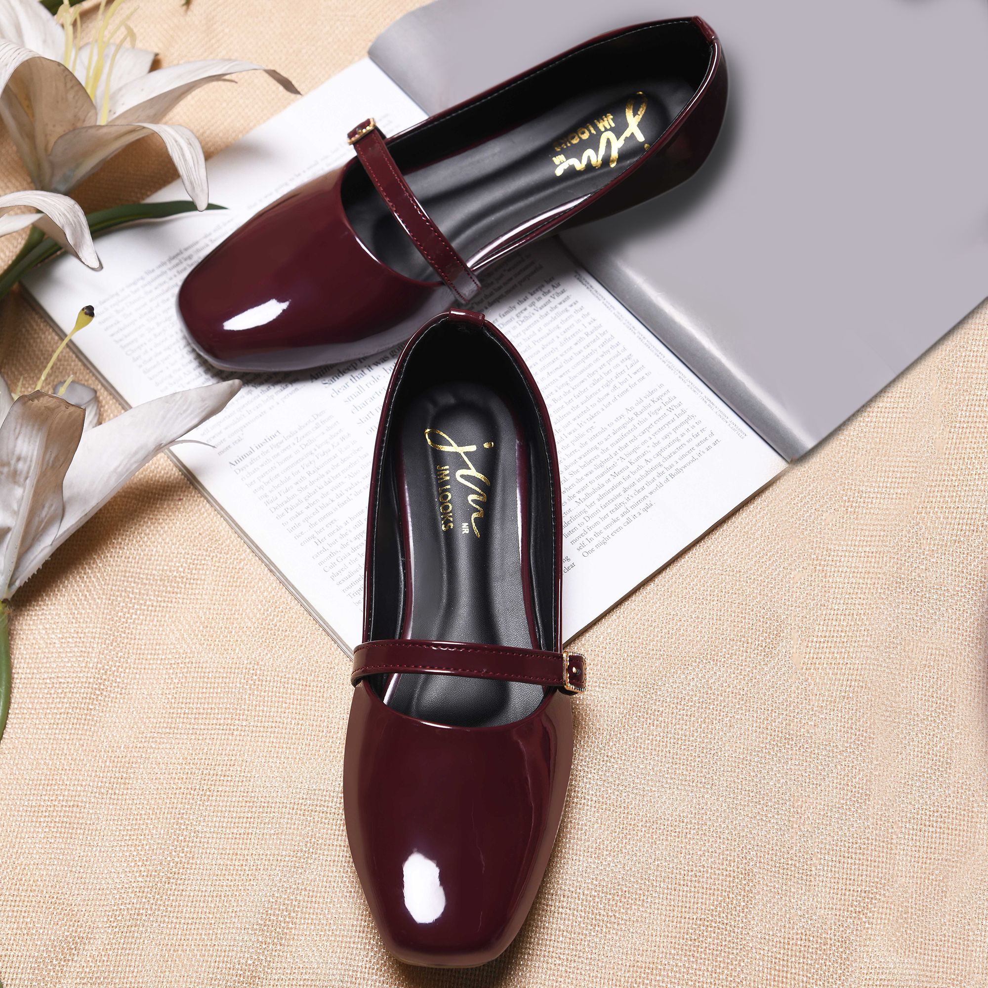 Women's Bellies Flat Shoes Slip-on Closed Round Toe Mary Jane Bellies For Women-image-41