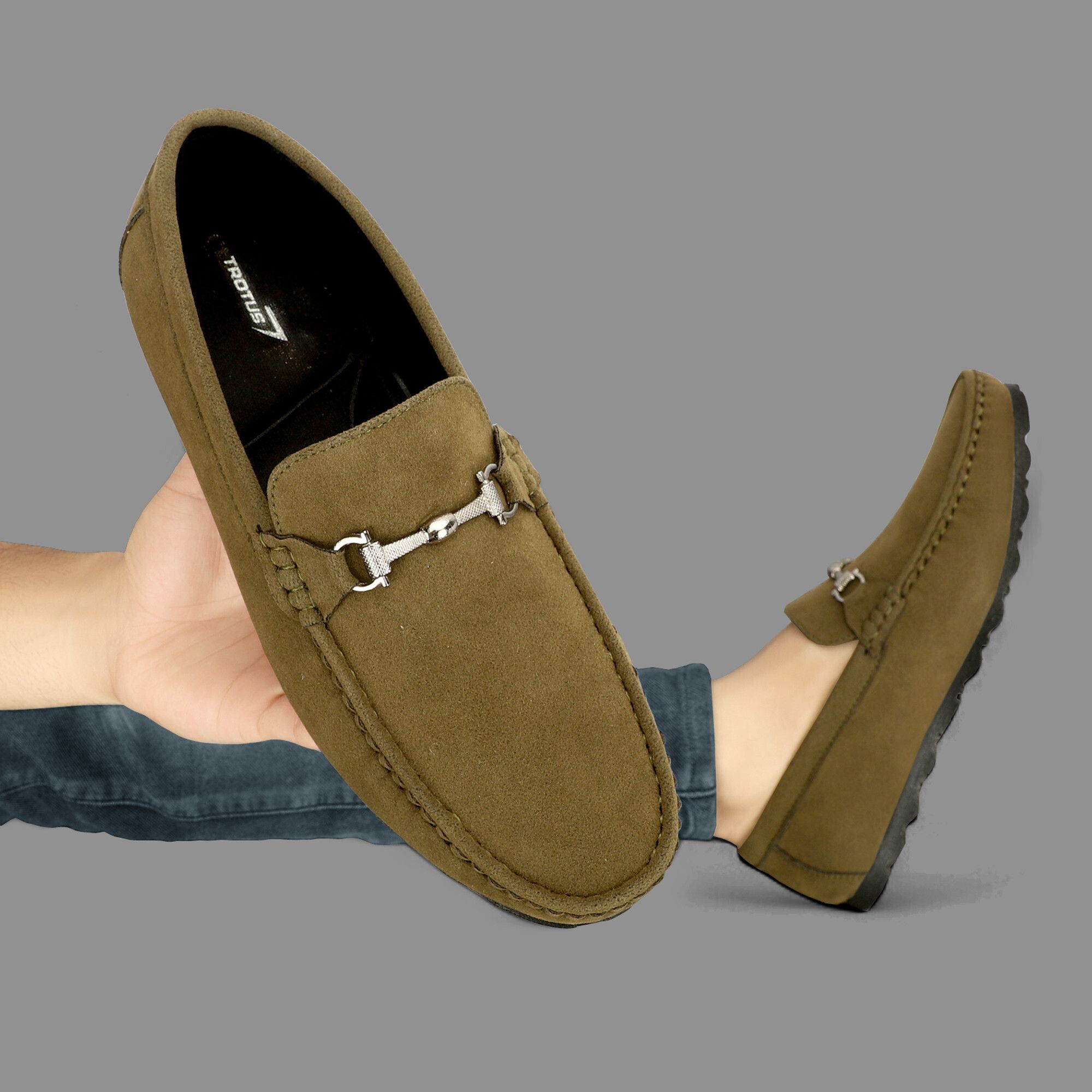 Stylish & Comfortable with Soft Cushioned Insole | Hand-Stitched Loafers For Men-image-31