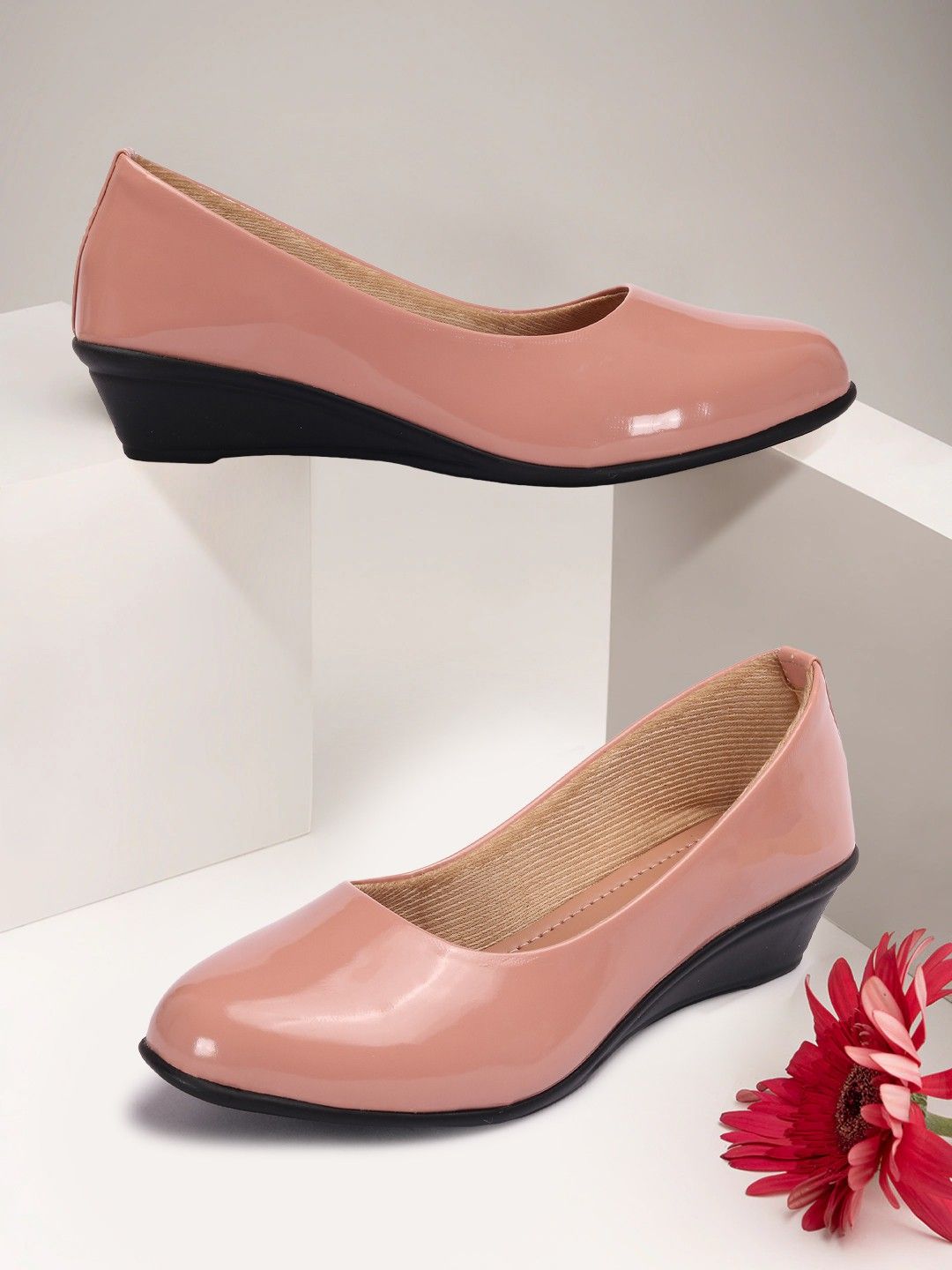 Girls Corporate Use Shoes Wedges For Women-image-47