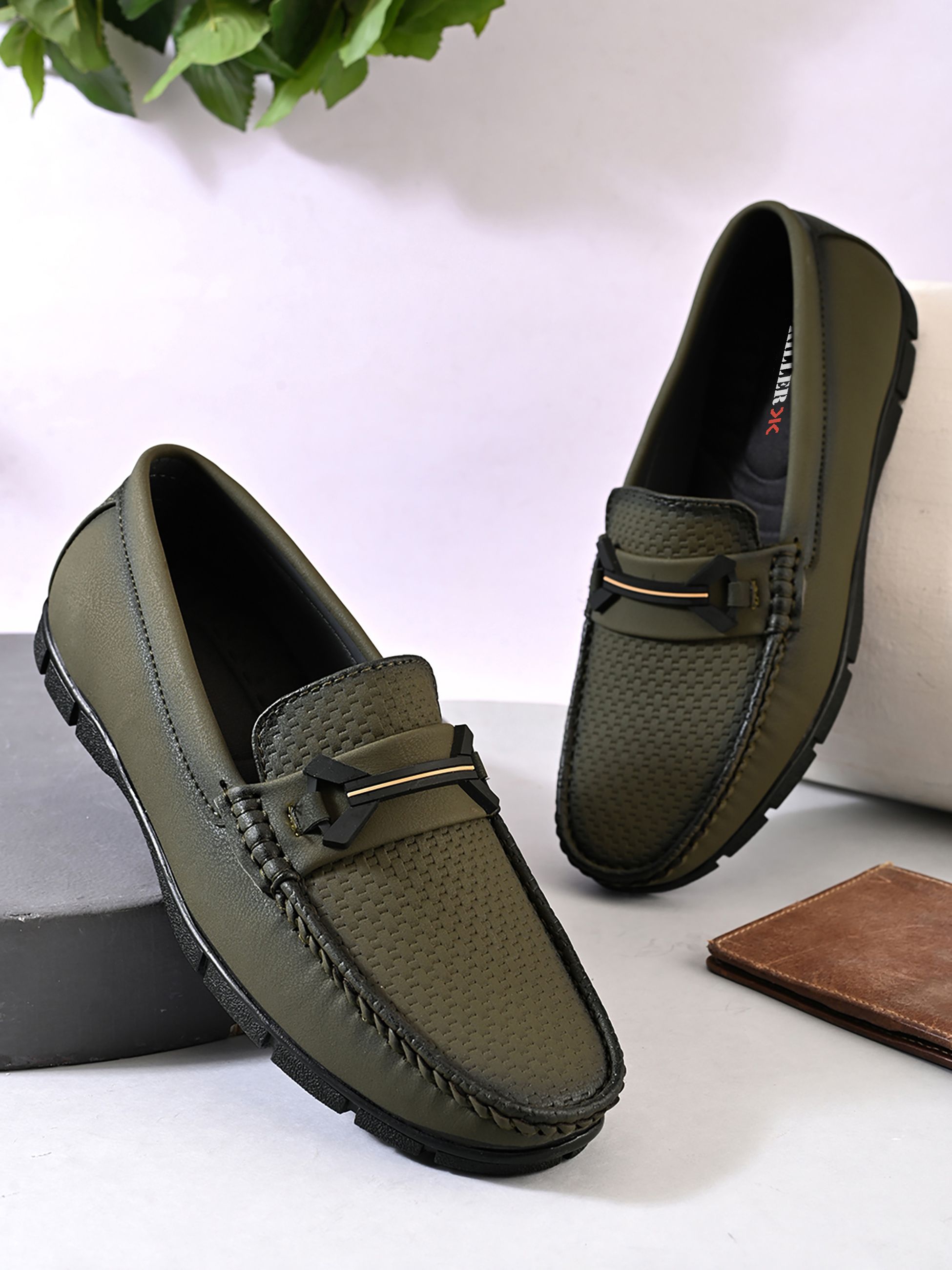 killer Men's Casual Slip-On Loafers with Silicone Buckle | Comfort Driving Shoes Casuals For Men-picture-10