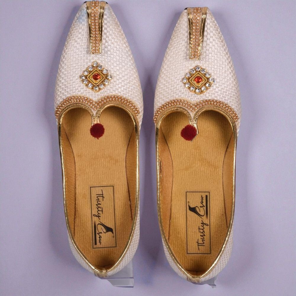 thirsty crow North India's Traditional Ethnic Sherwani Juti Wedding Wear & Party Wear Jutis For Men-picture-37