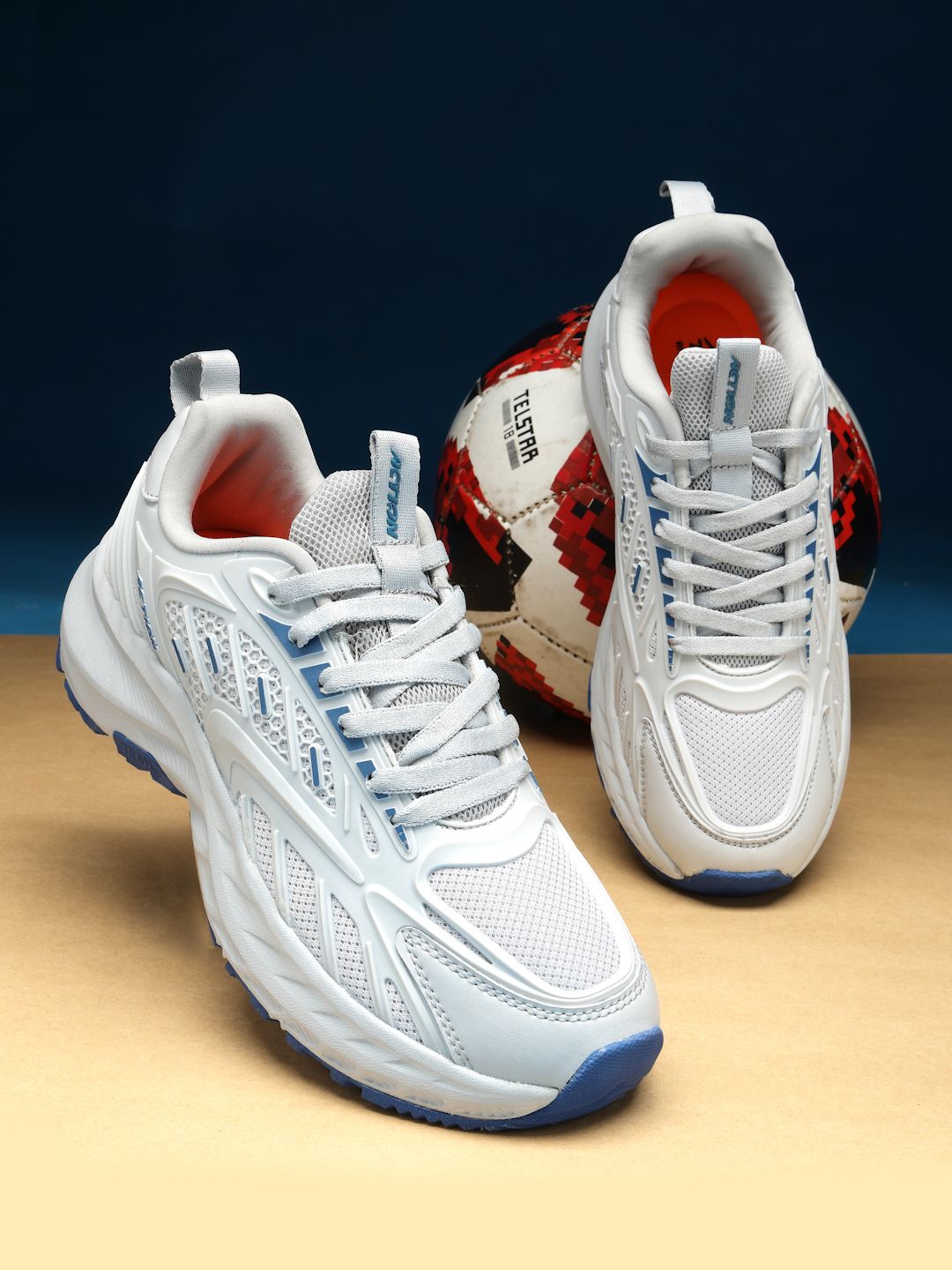 Athleo N-2006 Lightweight Comfortable Trendy Breathable Sports Lace-Up Running Shoes For Men-image-30
