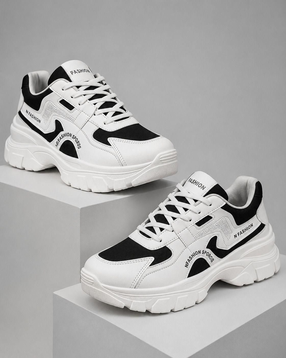 posewalk Stylish White Casual Sneaker Sneakers For Women-picture-12
