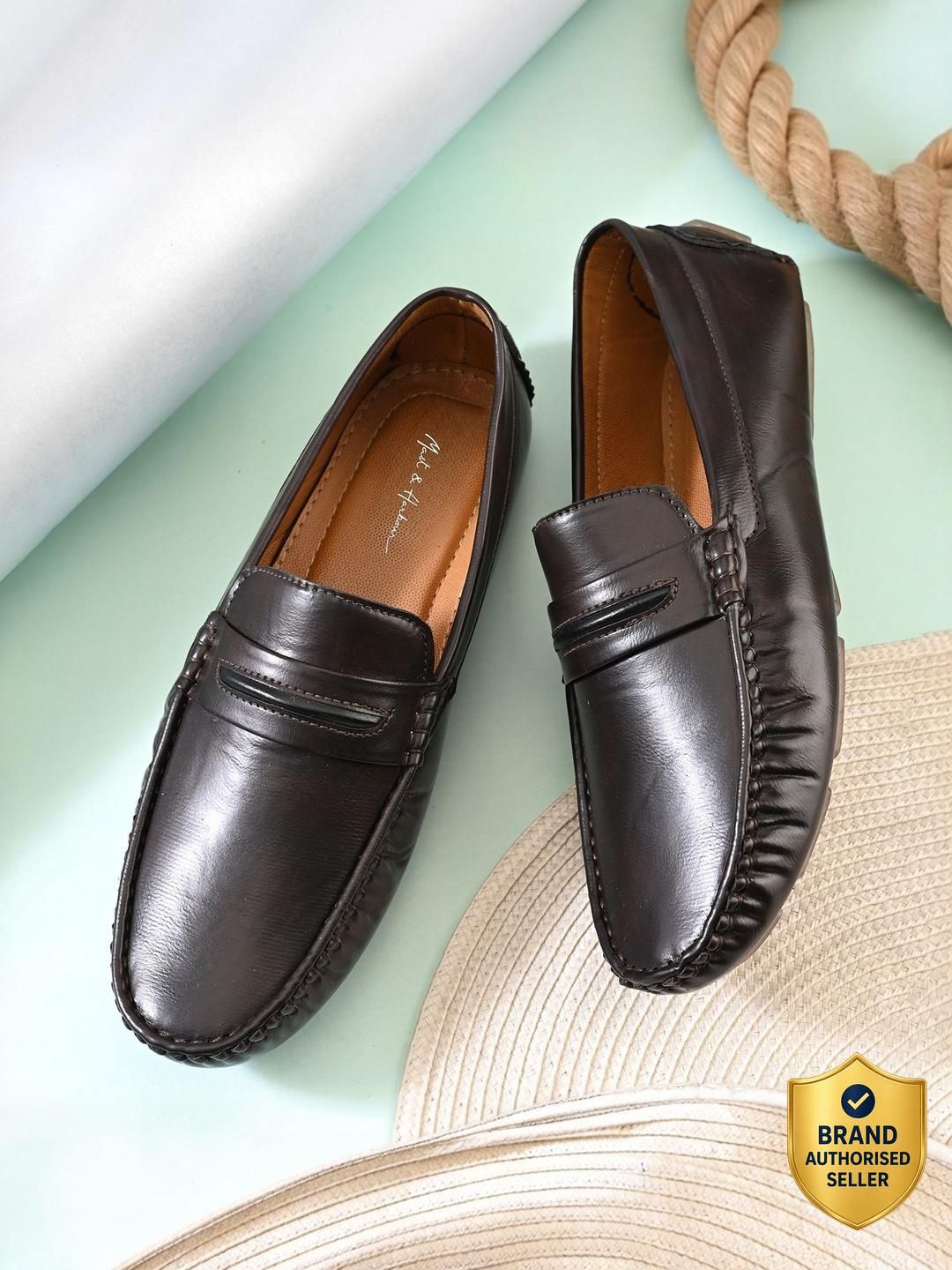 mast & harbour Loafers For Men-picture-24