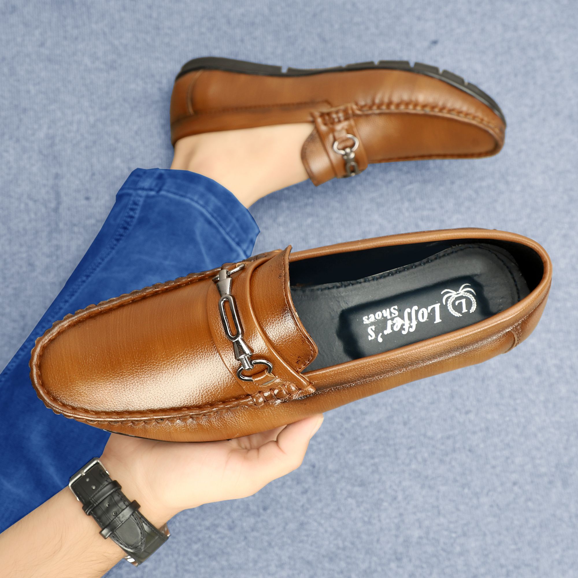trotus Rich Quality|Breathable Loafers For Men-picture-31