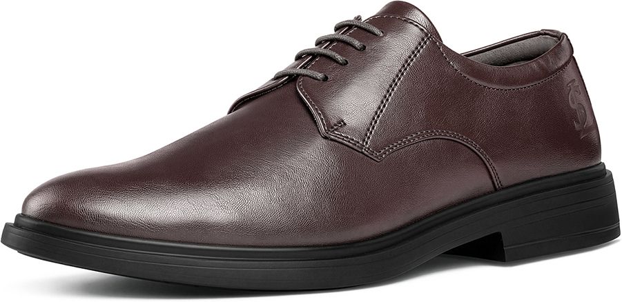 louis stitch Men’s Brunette Brown Comforter Series Formal Derby Shoes, LSFXPLBB Derby For Men-picture-12