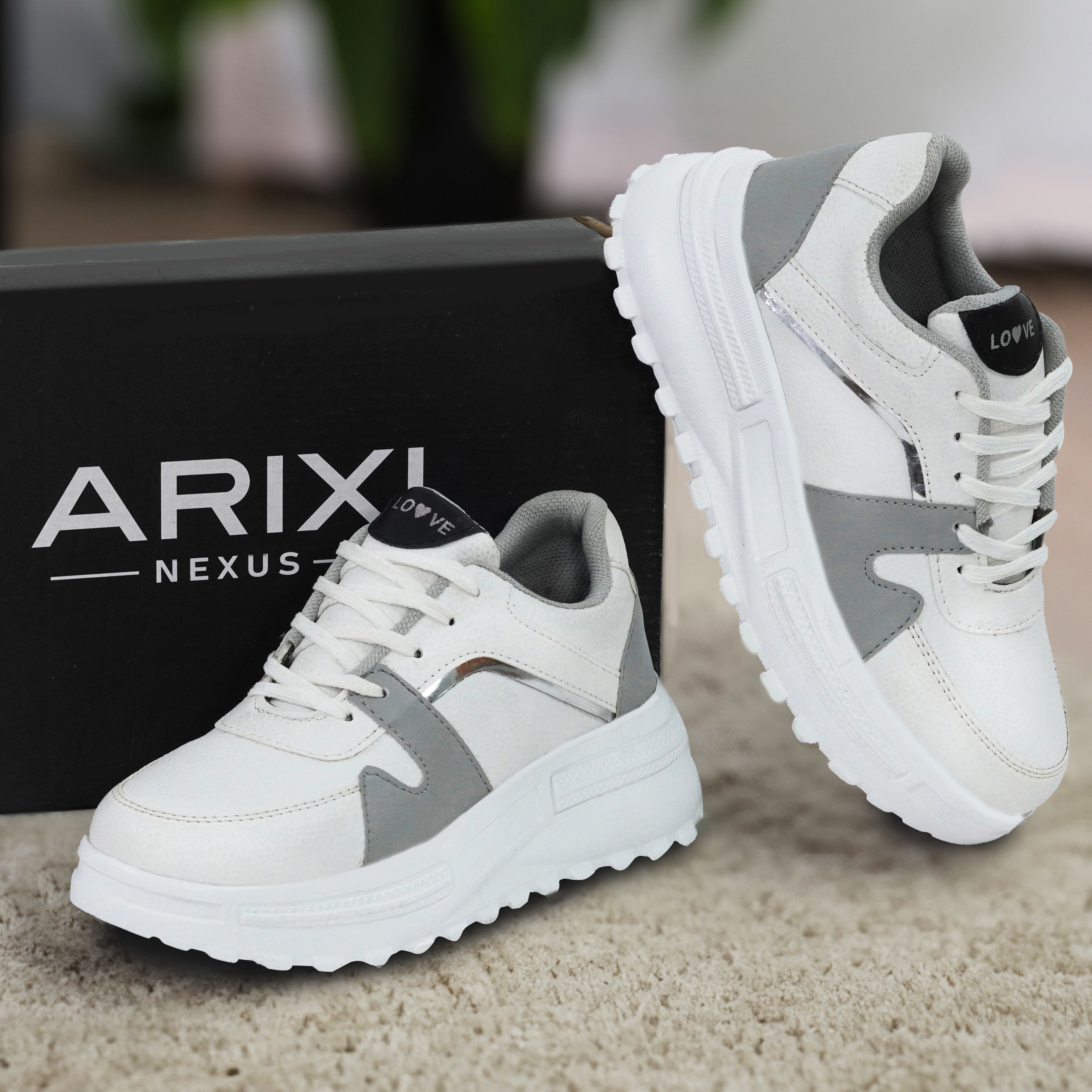 Stylish Platform Lace-Up Sneakers | Everyday Comfort Shoes Sneakers For Women-image-4