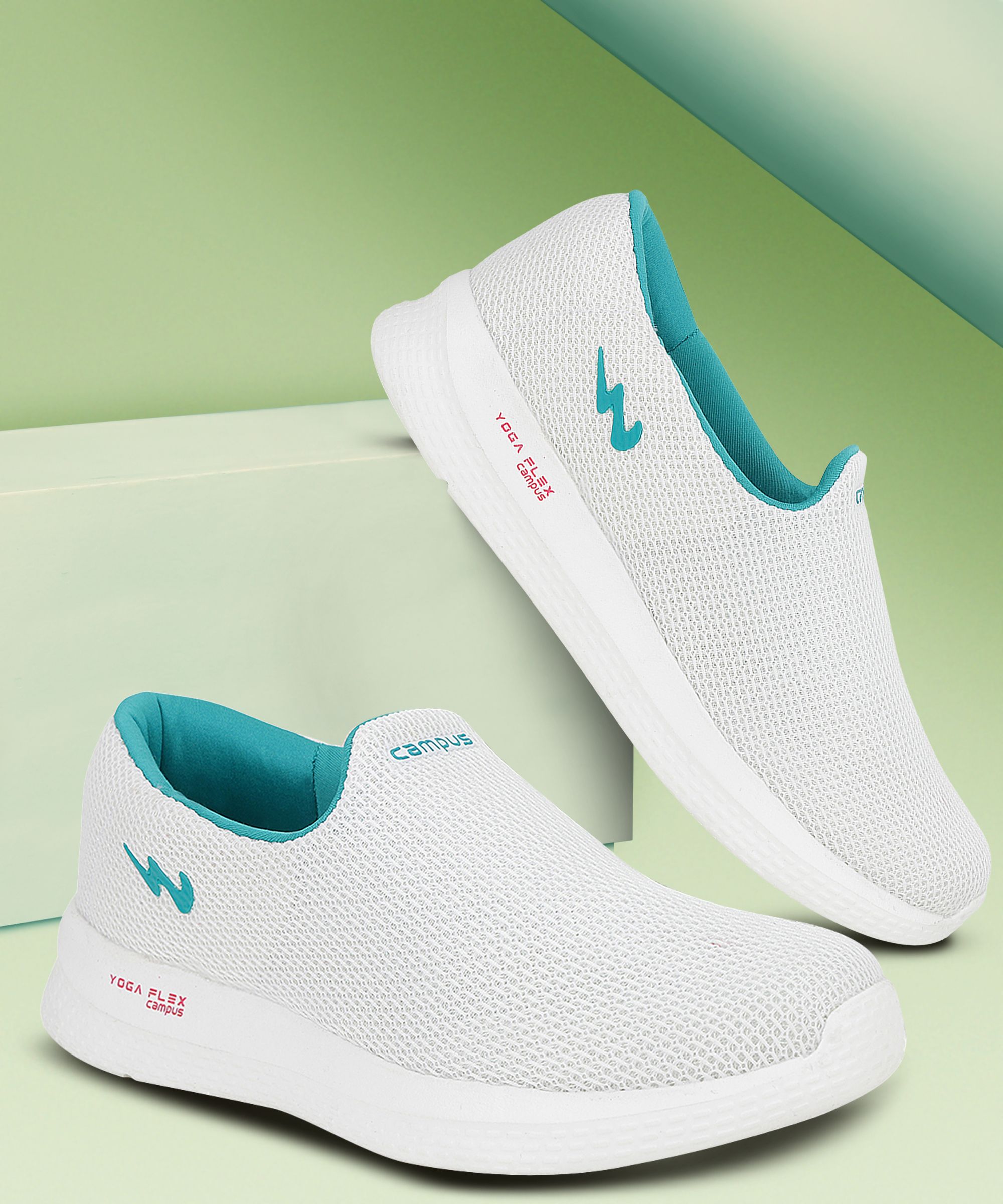 campus ZOE PLUS Women's Casual Shoes | Memory Foam Insole with Pillo Foam | Slip On Walking Shoes For Women-picture-34