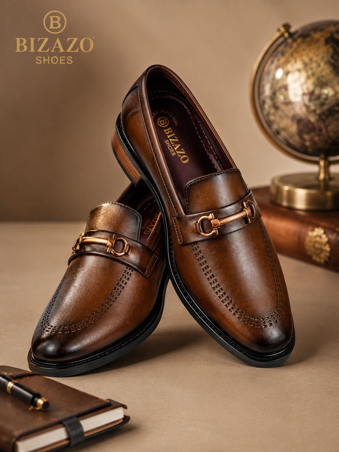 bizazo Formal Shoes , Office, Party, Slipon Shoe, Mocassion Shoe Loafers For Men-picture-31