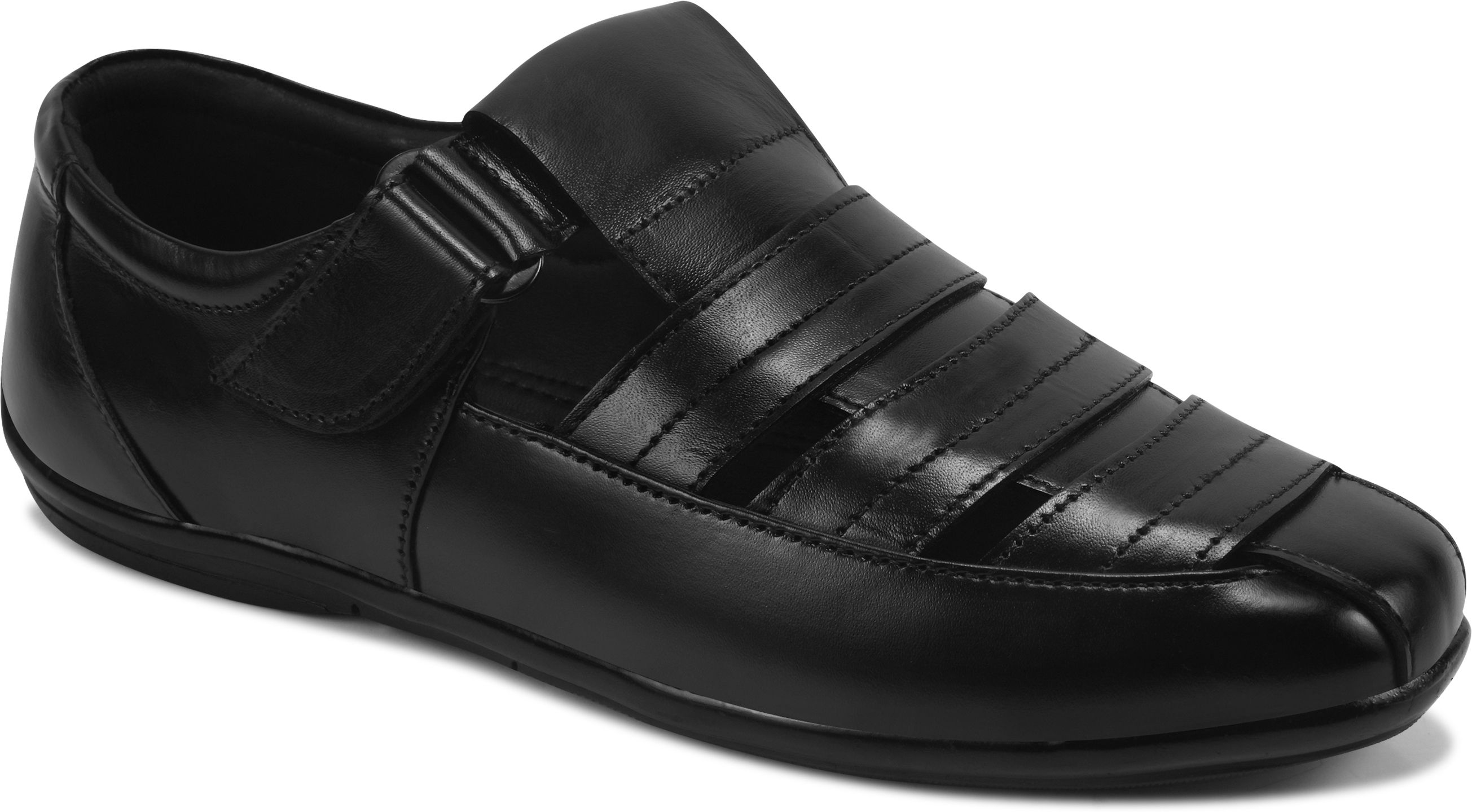 pentagun Roman Black Sandals 1814 Outdoors For Men-picture-34