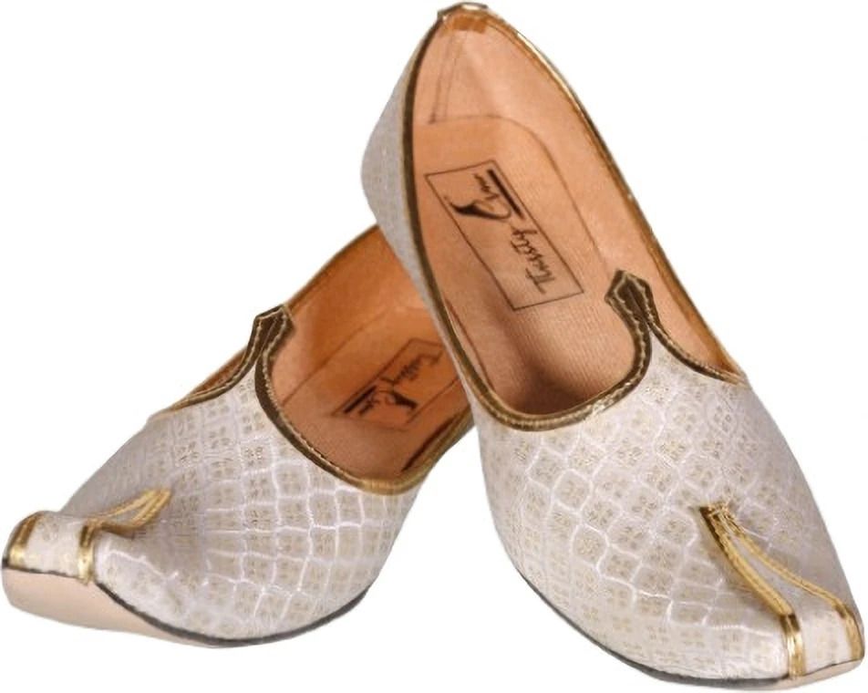 thirsty crow North India's Traditional Ethnic Sherwani Juti Wedding Wear & Party Wear Mojaris For Men-picture-14