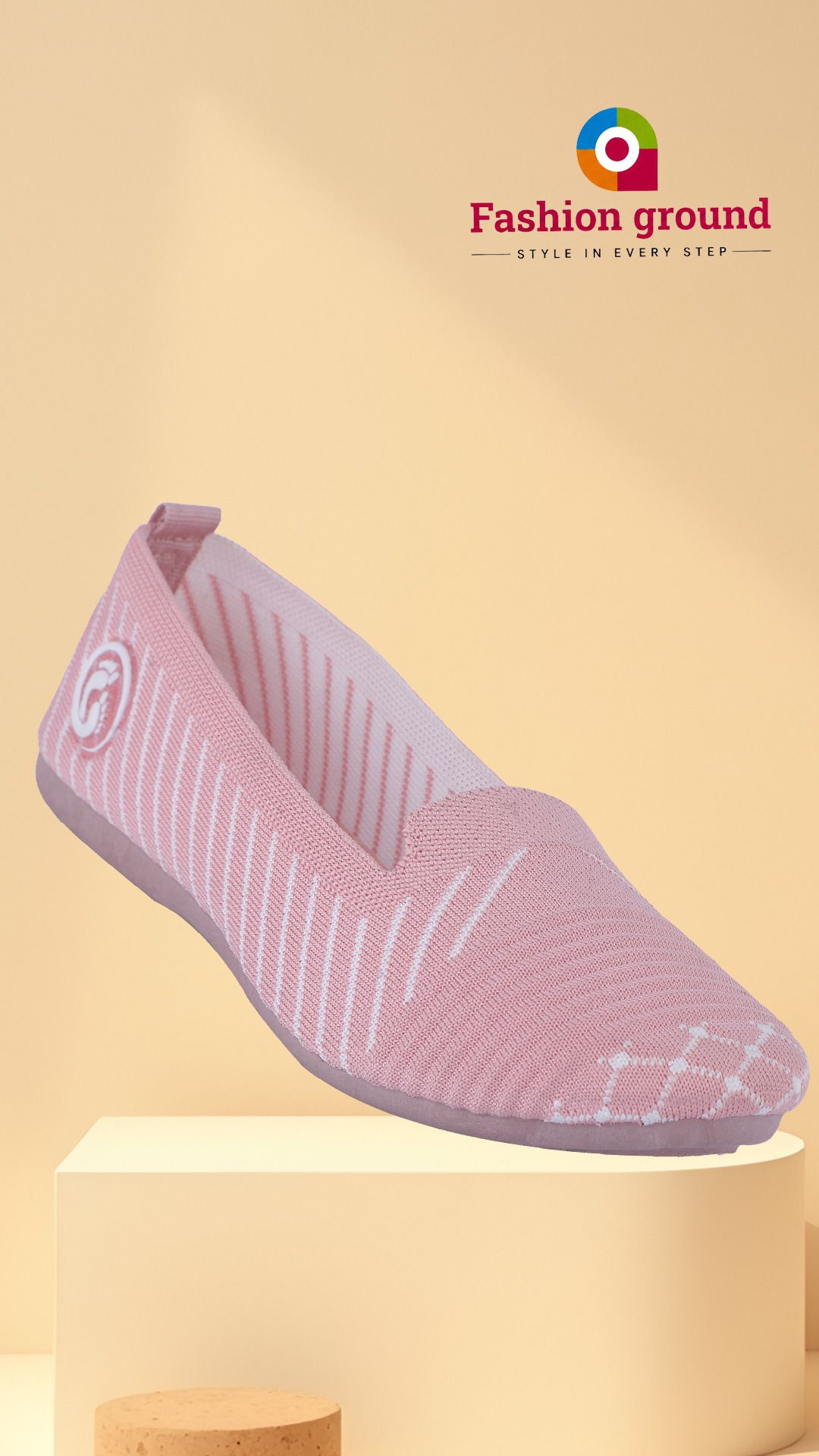 Fashion Ground AirKnit Bellies for Women | Lightweight Knitted Slip-On Flats Bellies For Women-image-15
