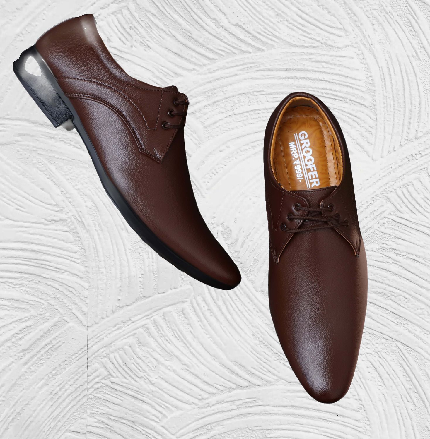 groofer Unique trendy formal shoes for men's Derby For Men-picture-47