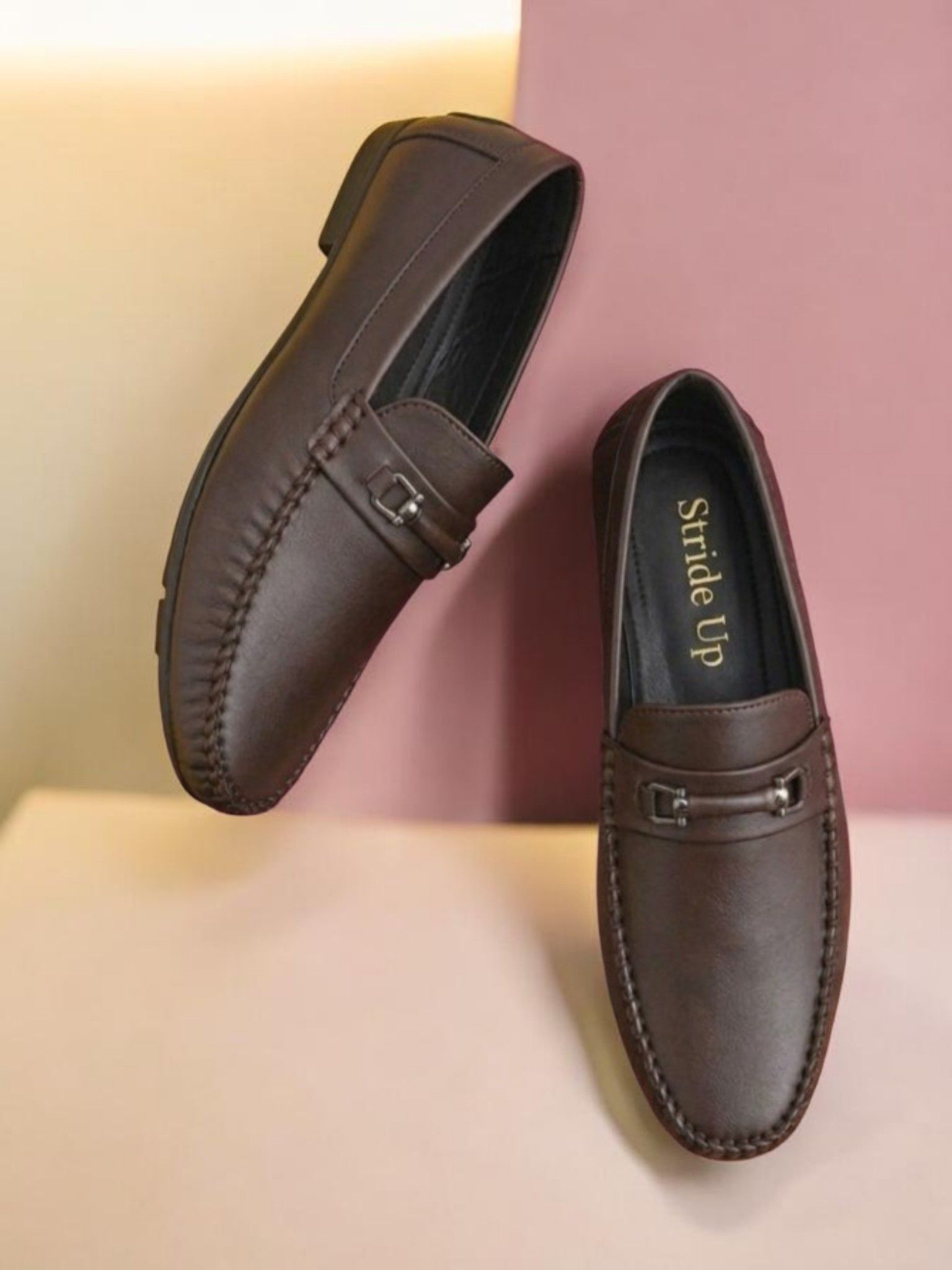 stride up Stylish Partywear Premium Quality Casual Loafers Loafers For Men-picture-18