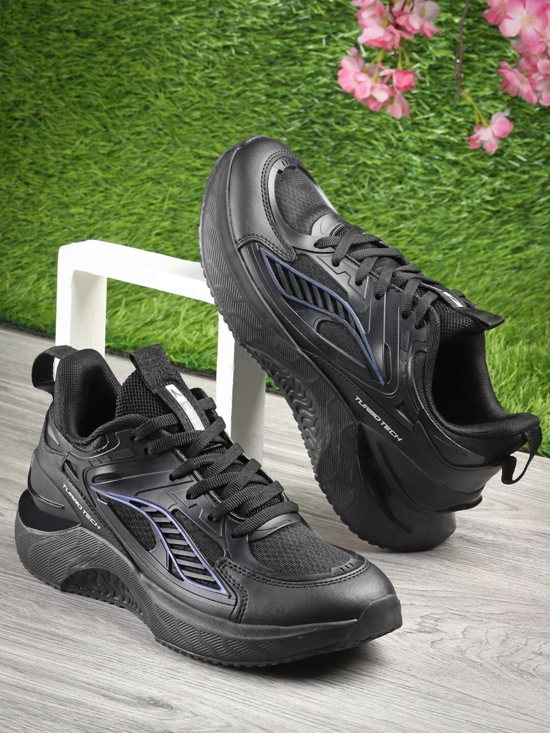 Athleo N-1401 Lightweight Comfortable Trendy Breathable Sports Lace-Up Running Shoes For Men
