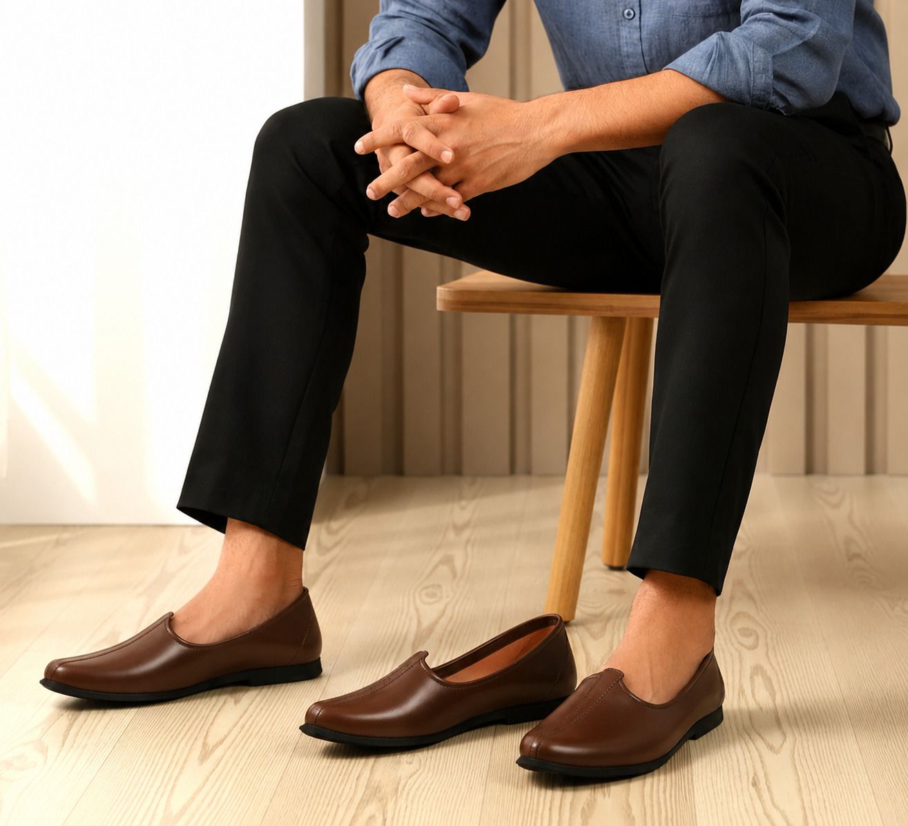 zera ethnic shoe for men Slip On For Men-picture-13