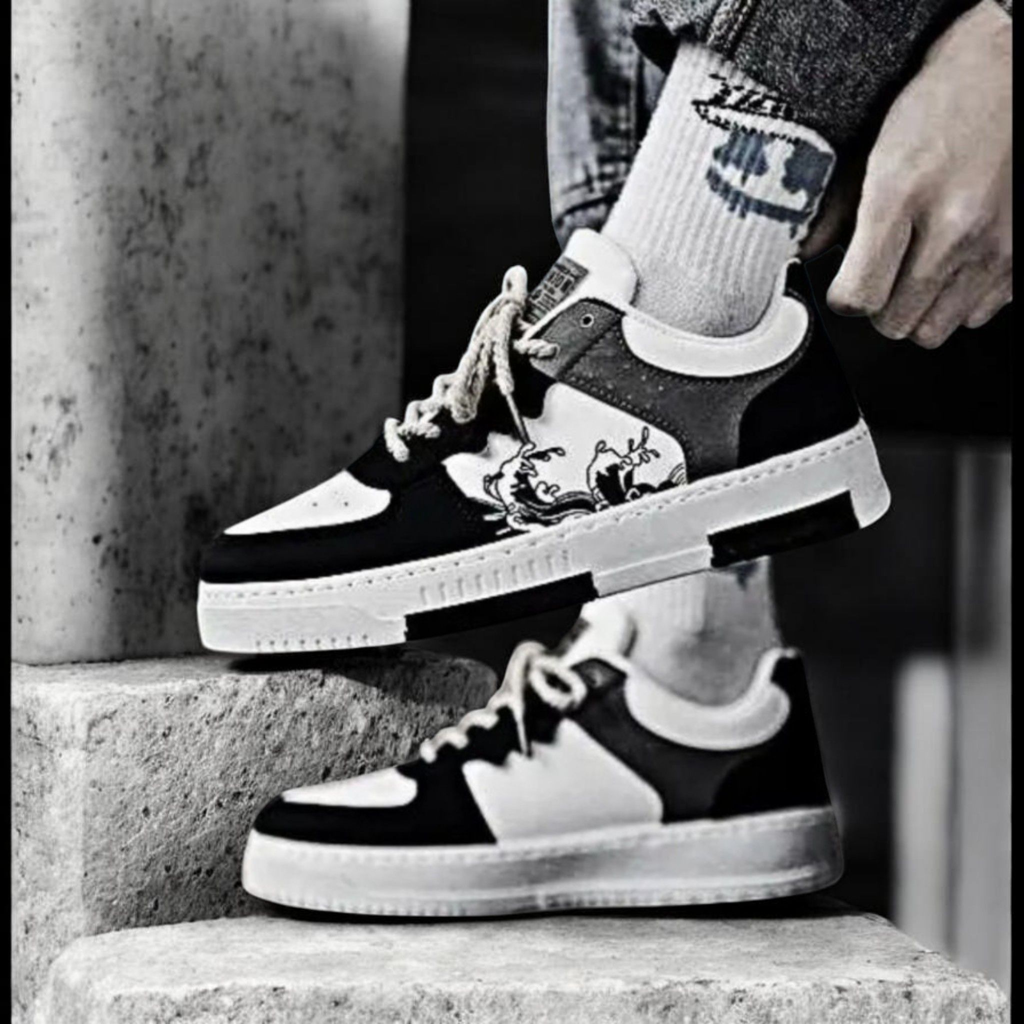 New Design Lightweight Stylish and Trendy Walking Shoes For Men Sneakers For Men-image-2