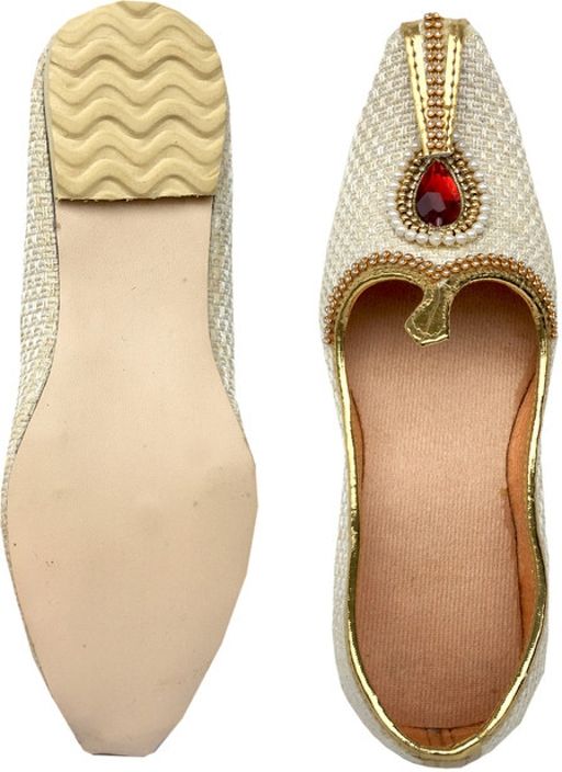 traditional funda Men's Ethnic Designer Wedding Punjabi Jutti/Mojari/Nagra/ Loafer Mojaris For Men-picture-15