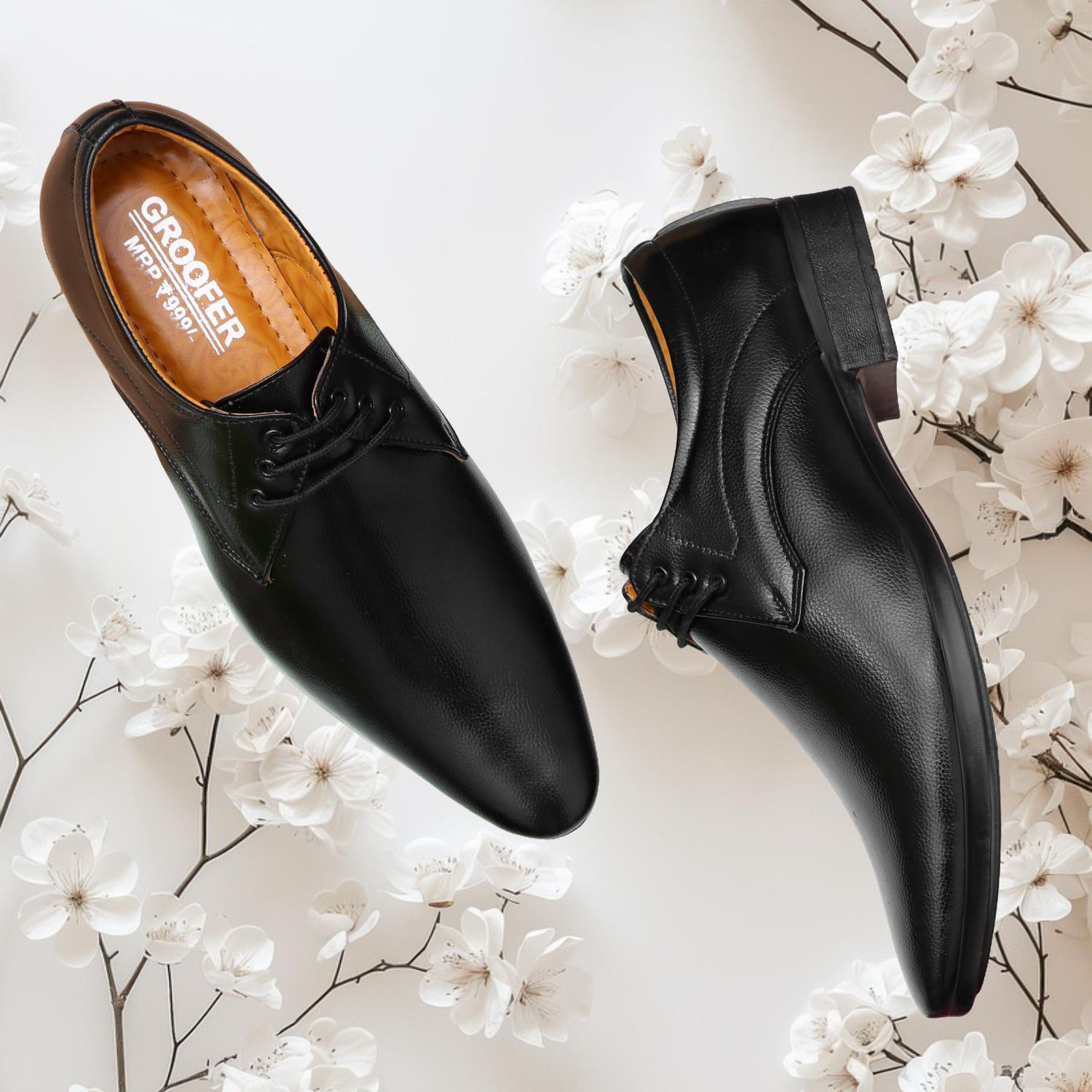 groofer Unique trendy formal shoes for men's Derby For Men-picture-15