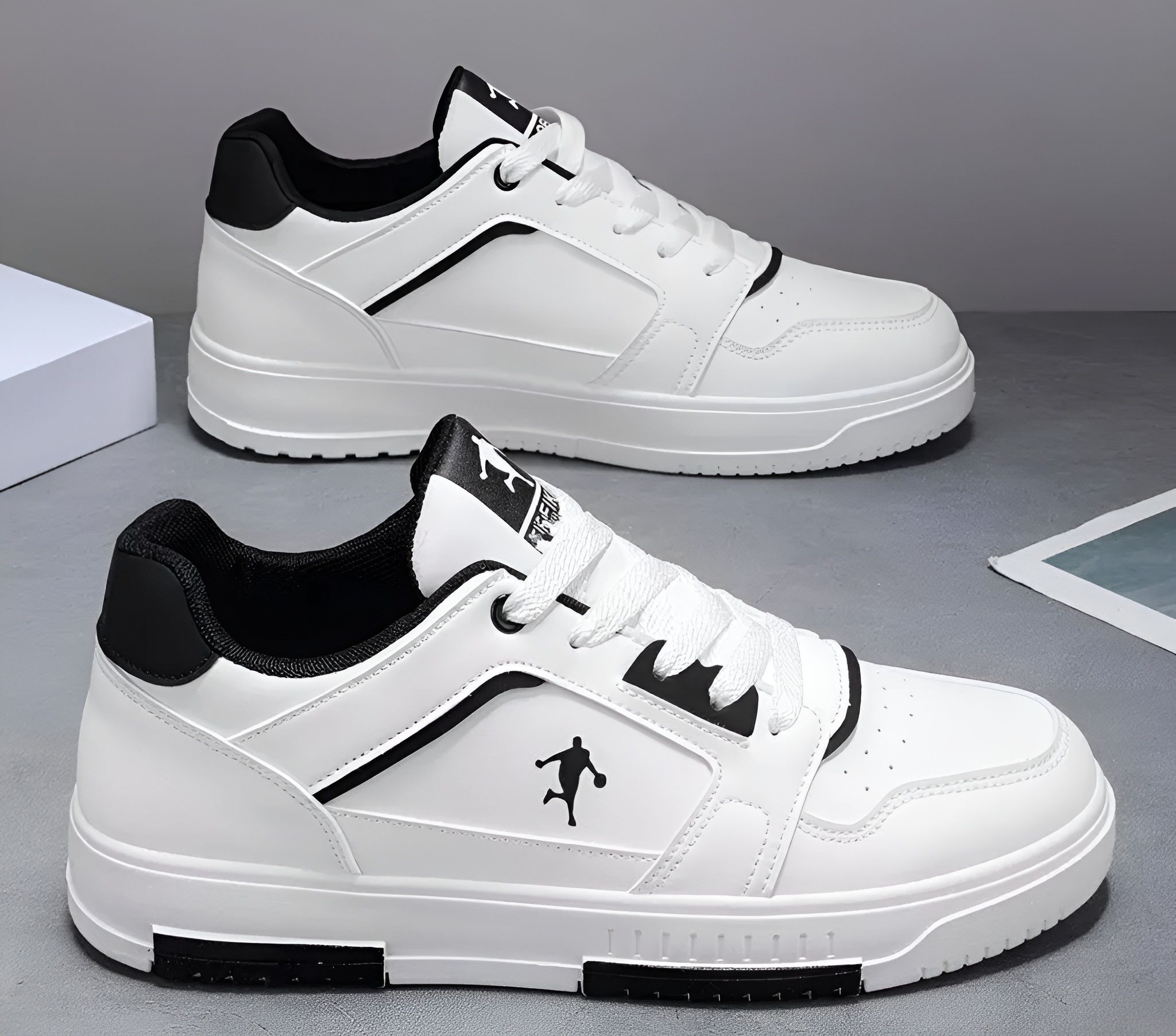 White casual sneakers for men and boys Sneakers For Men-image-19