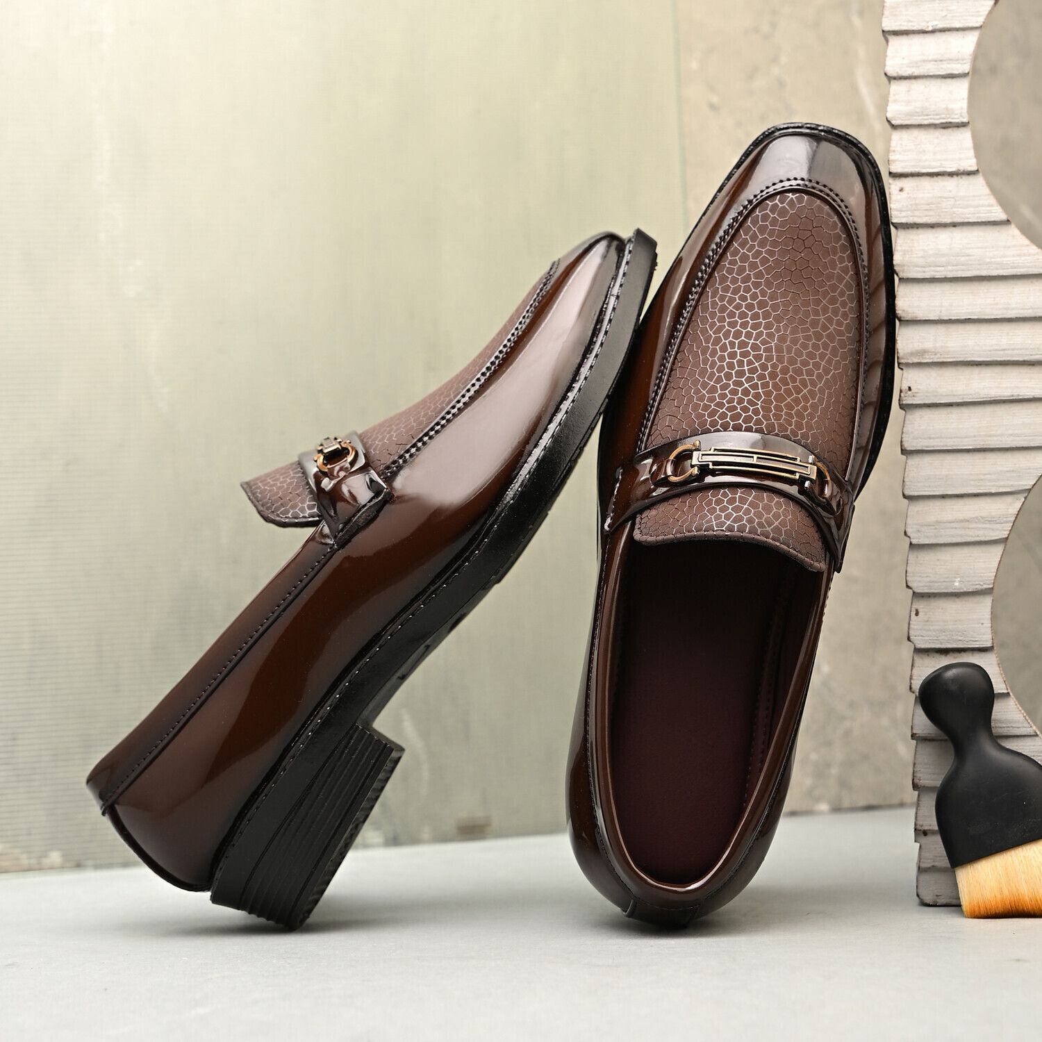 azzaro black Loafers For Men-picture-20
