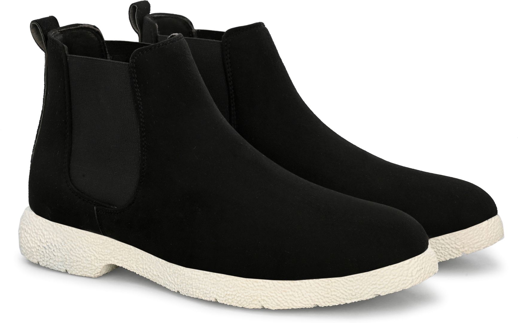 Roadster Men's Black Chelsea Ankle Boots | Stylish Slip-On Casual Boots Boots For Men-picture-15