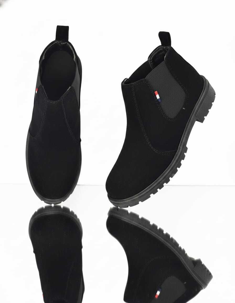 Evicta Suide Leather Lightweaight Trendy Walking Slip On chalsea boot Boots For Men-picture-11