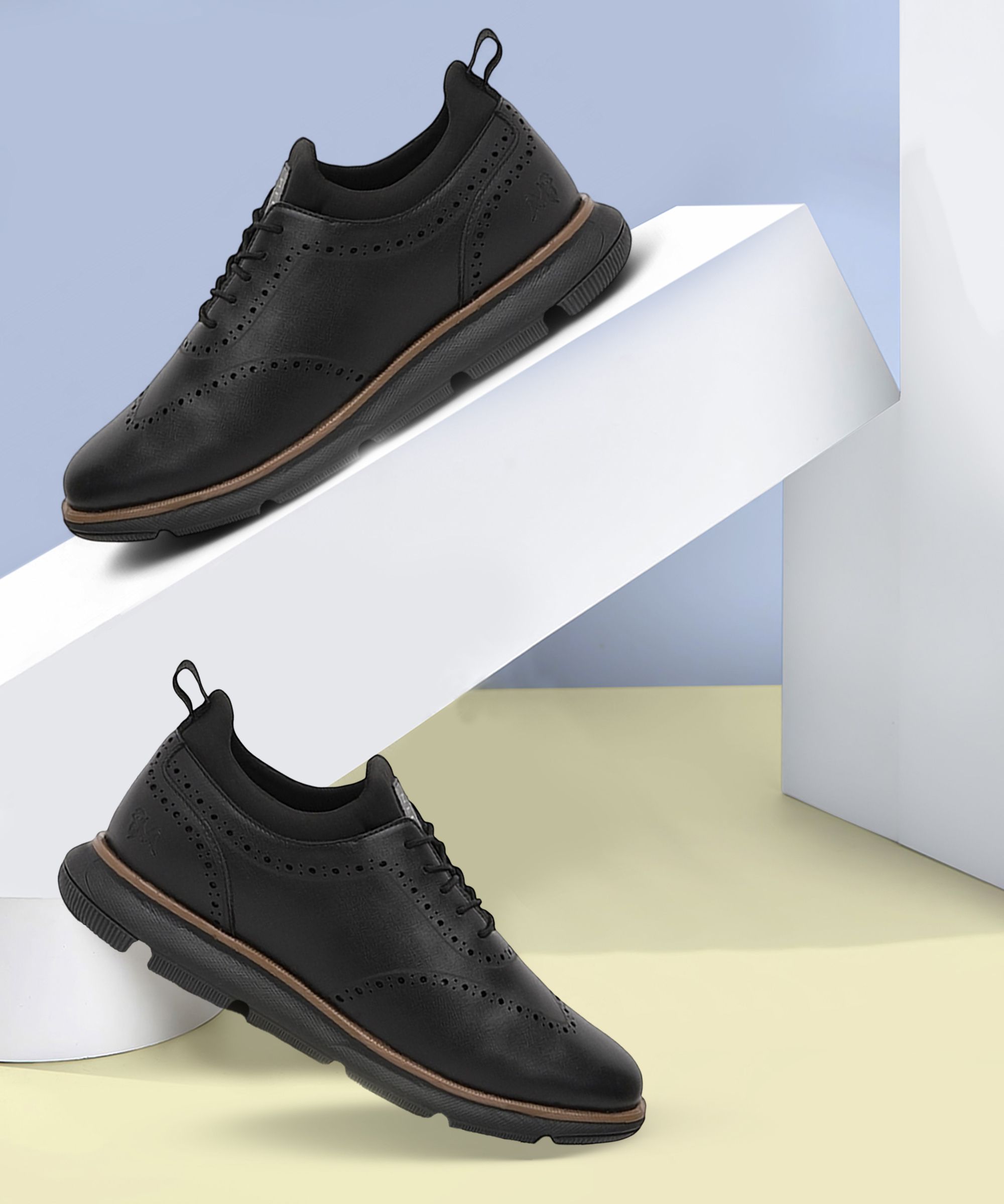 neemans Crossover Brogues Casual Sneakers for Men | Comfortable, Versatile & Semi-formal Casuals For Men-picture-21