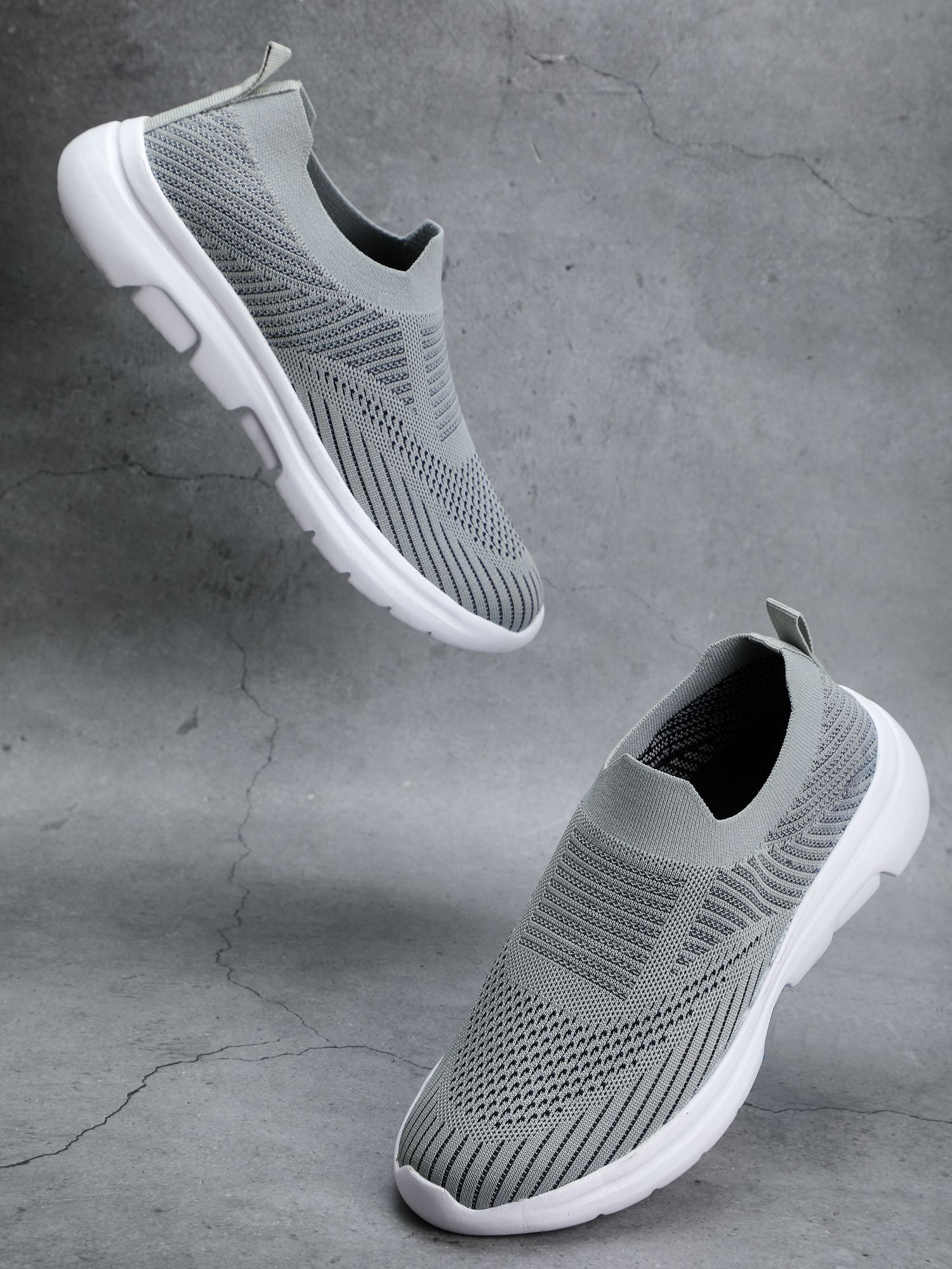 STYLISH LIGHT WEIGHT SPORTS SHOES FOR BOYS/MEN Slip On Sneakers For Women-image-9