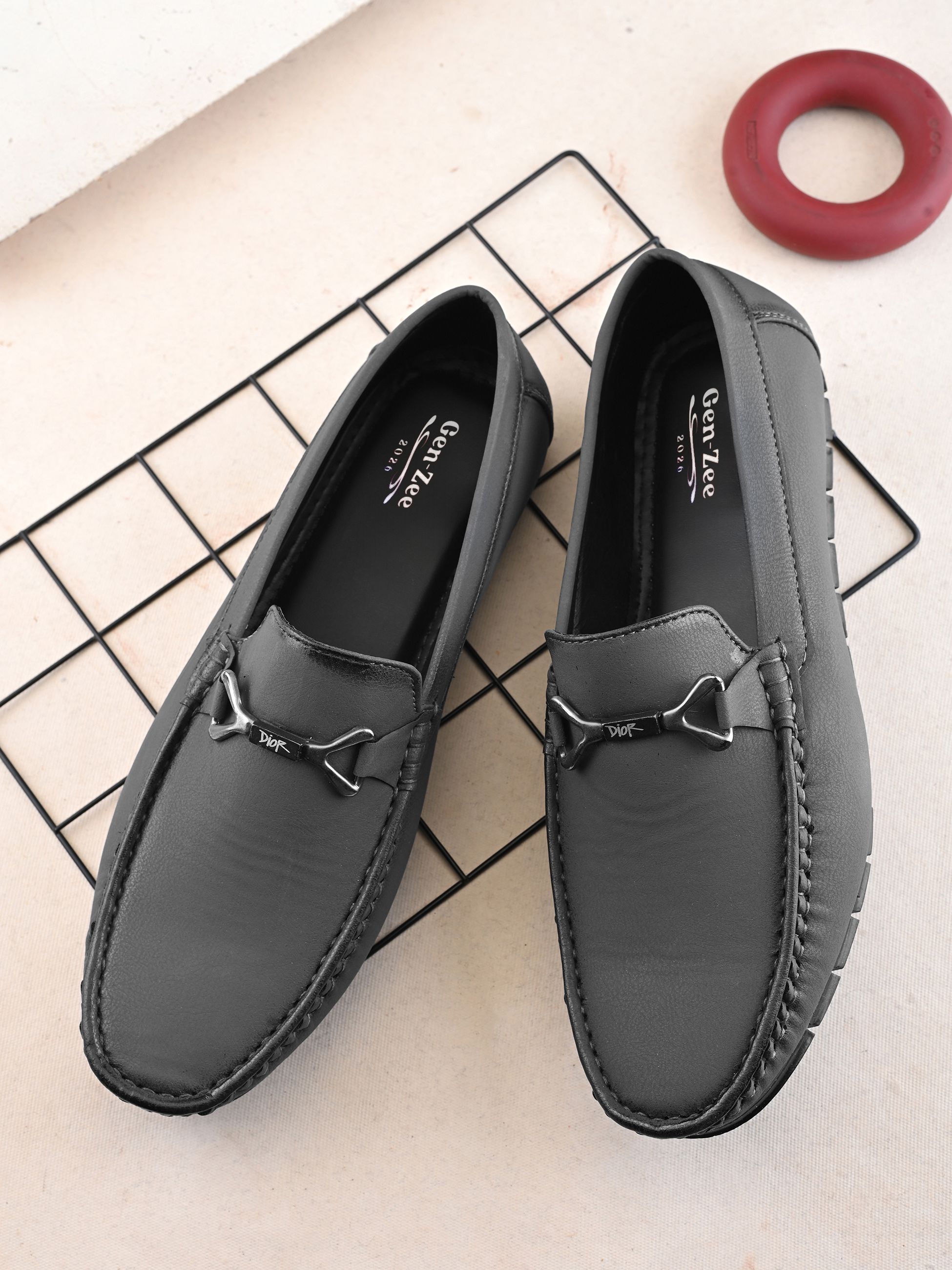 genzee Men’s Loafers | Slip-On Casual Formal Shoes | Comfortable Driving Loafers For Men-picture-41