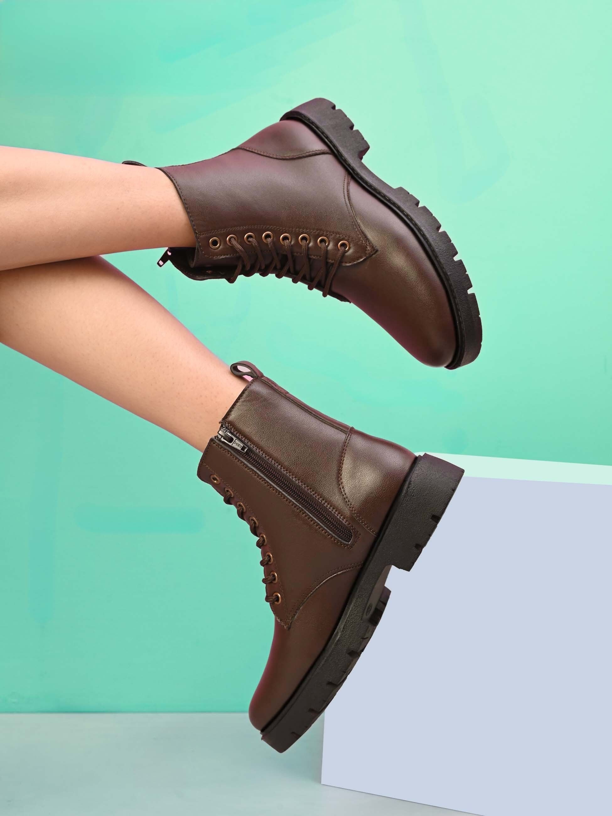 roadster Brown Casual Boots For Women Boots For Women-picture-16