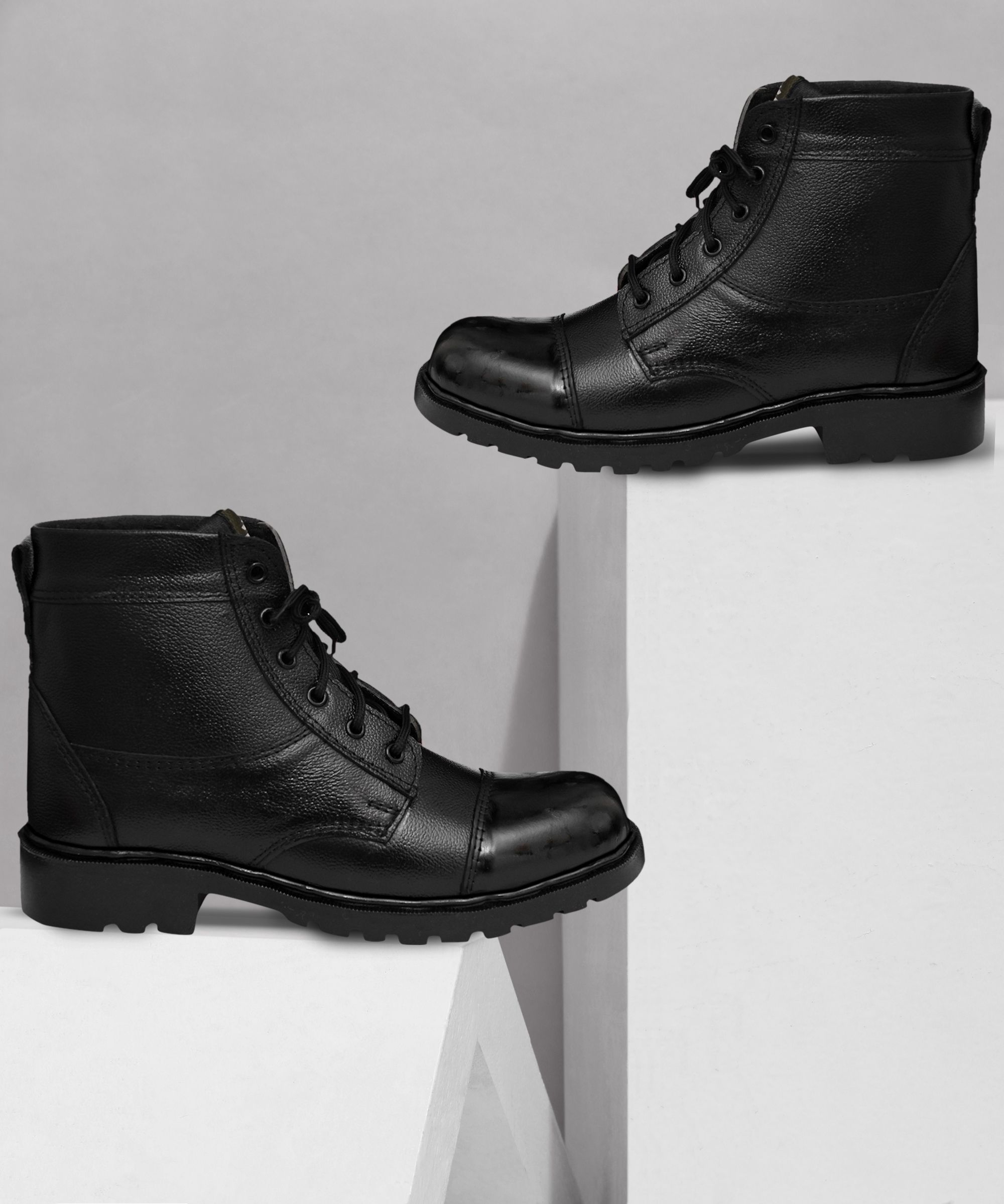 DMS Police/NCC Black Boots For Men