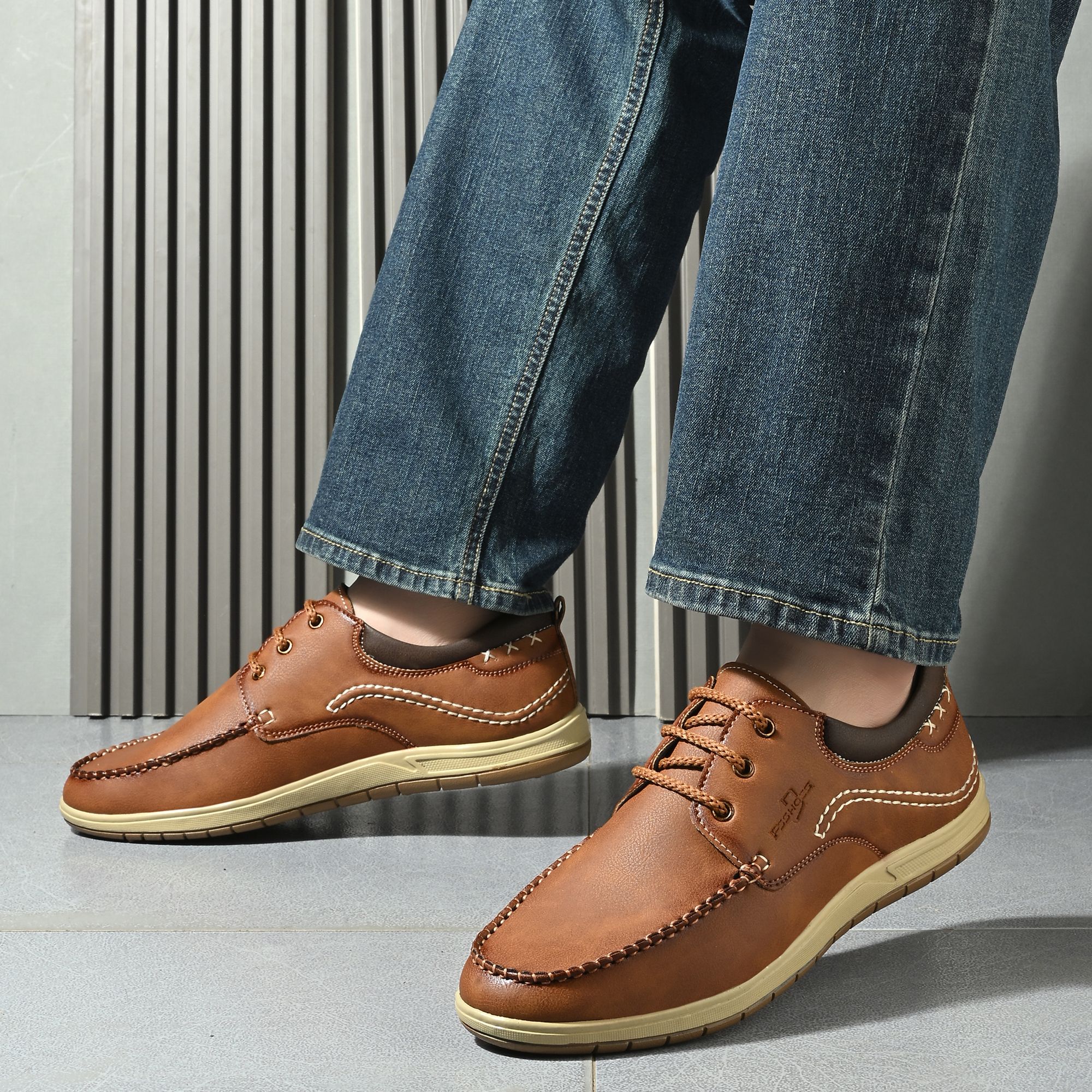 Stylish Loafers for Men | Synthetic Leather Office & Casual Shoes Loafers For Men-image-41