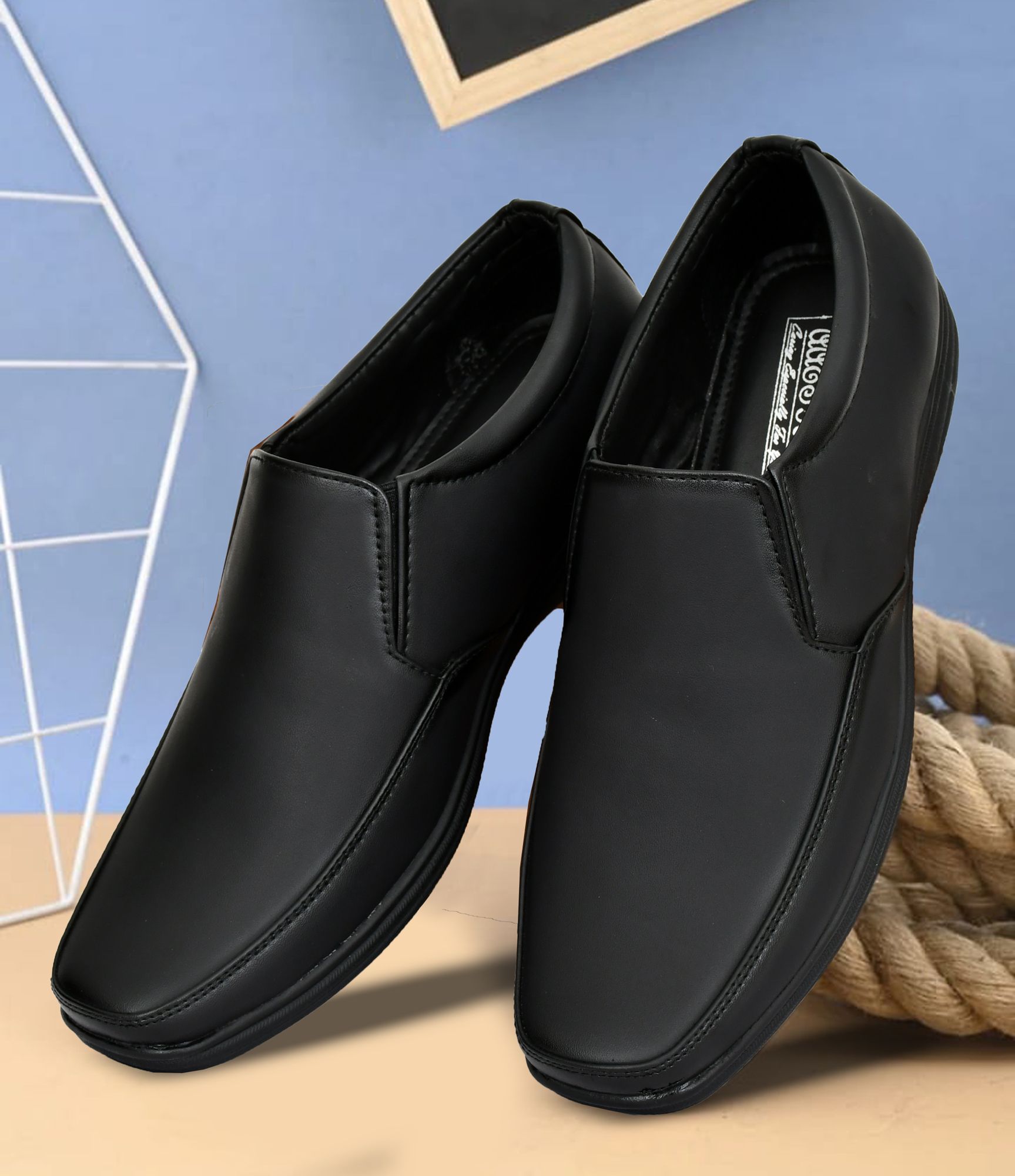 aaeshu Stylish look formal shoe for men and boys Slip On For Men-picture-14