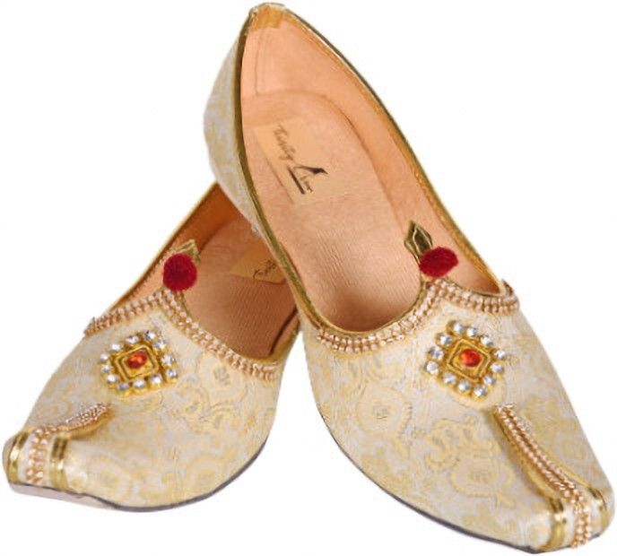 thirsty crow North India's Traditional Ethnic Sherwani Juti Wedding Wear & Party Wear Jutis For Men-picture-26