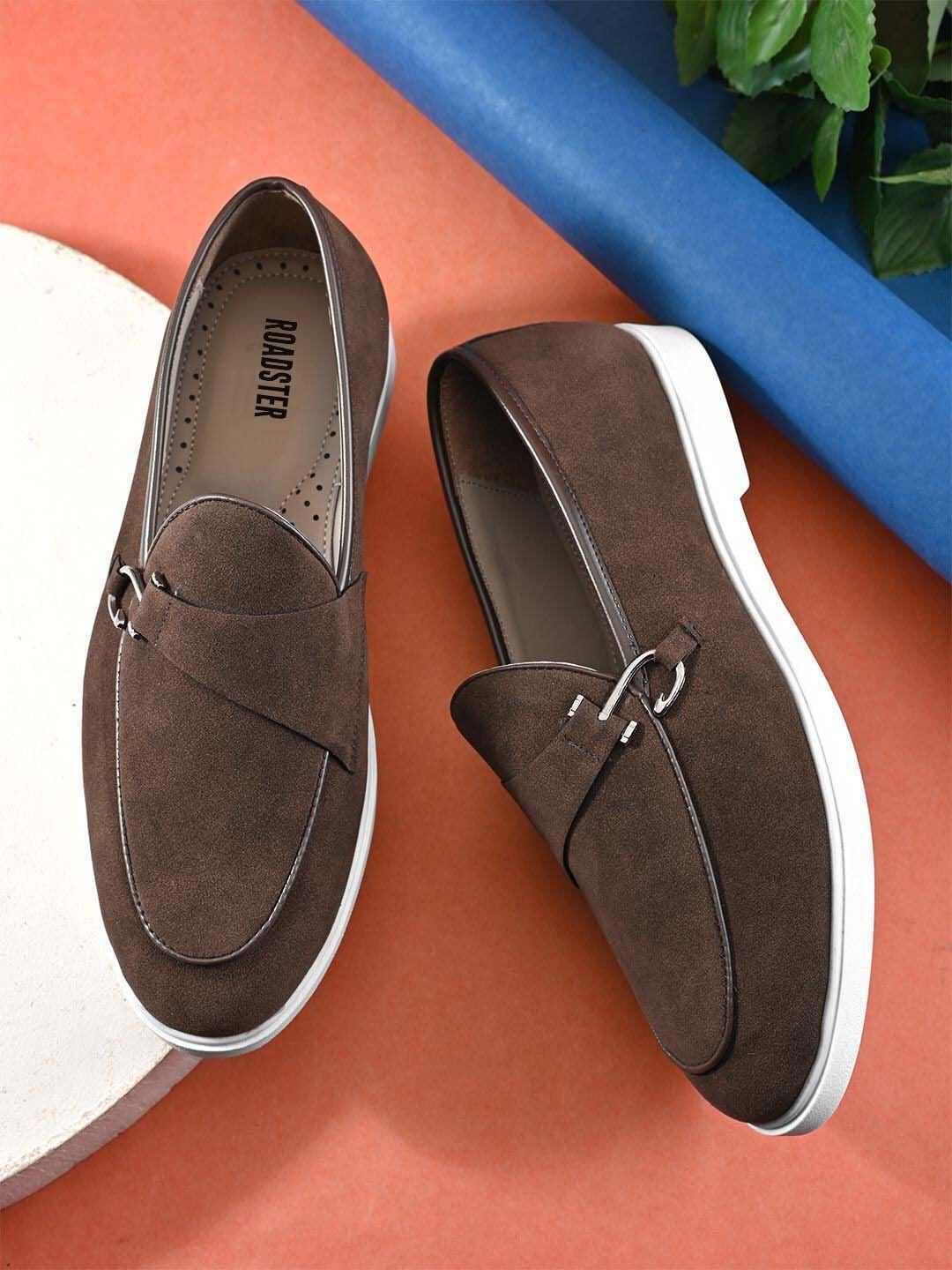 roadster Lightweight Synthetic Leather Casual Loafer|Soft Cushion Comfort|Easy Slip-on Loafers For Men-picture-26