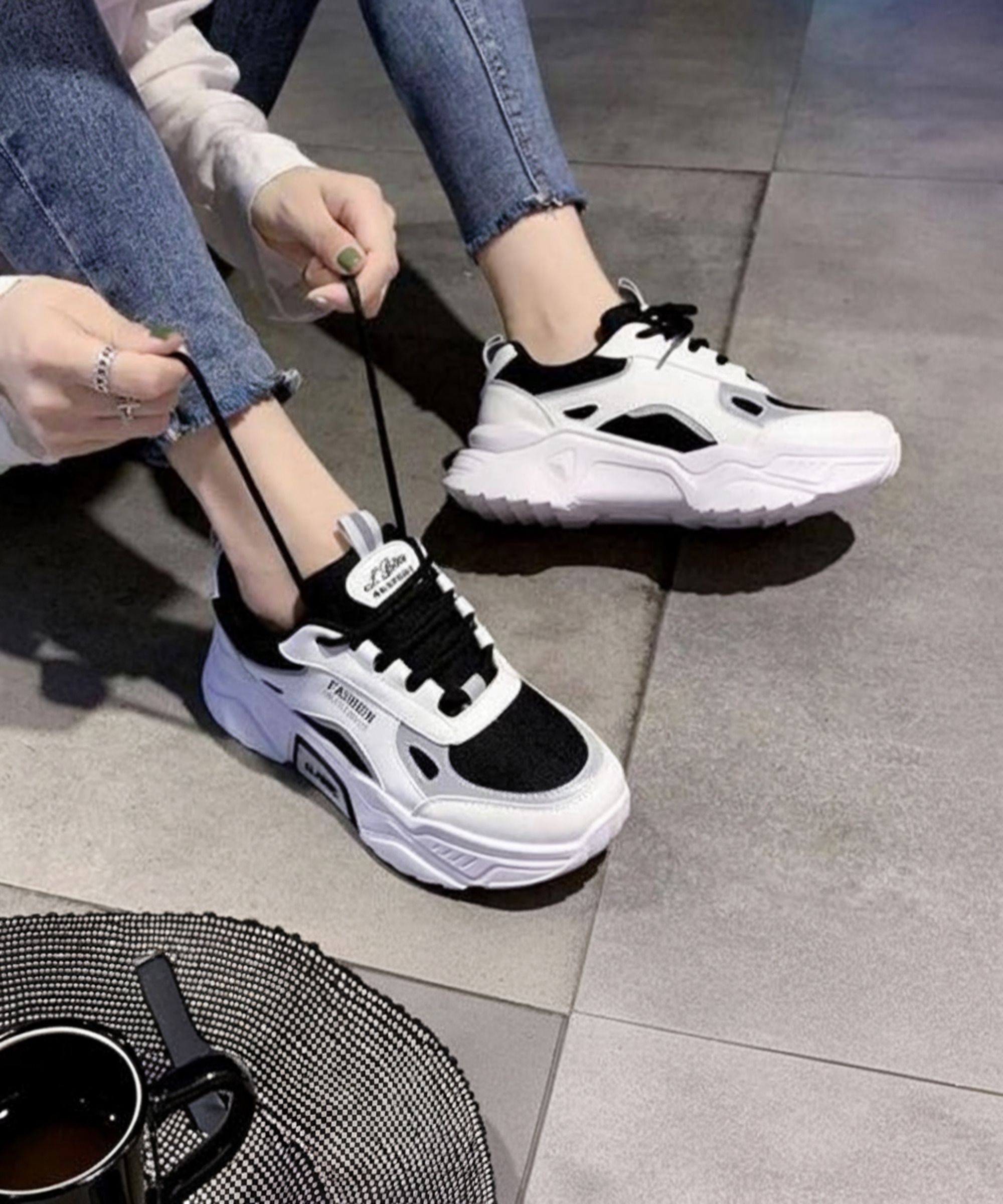 Megpar 155 Trend New Black Stylish Look Comfortable Casual Shoes Womens Training & Gym Shoes For Women