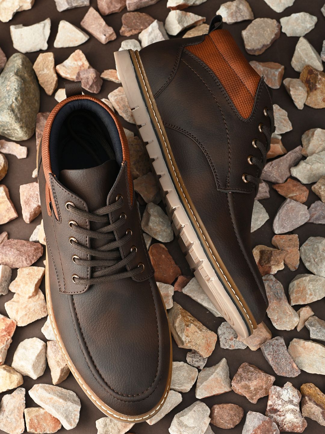 roadster Comfortable Outdoor Boots For Men-picture-22