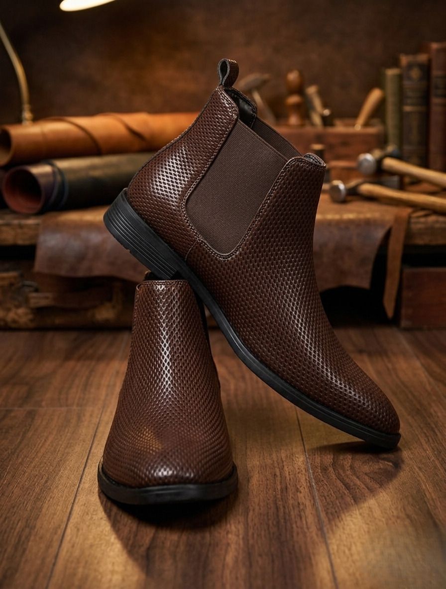 tann & trail Men's Chelsea Boots For Men-picture-16