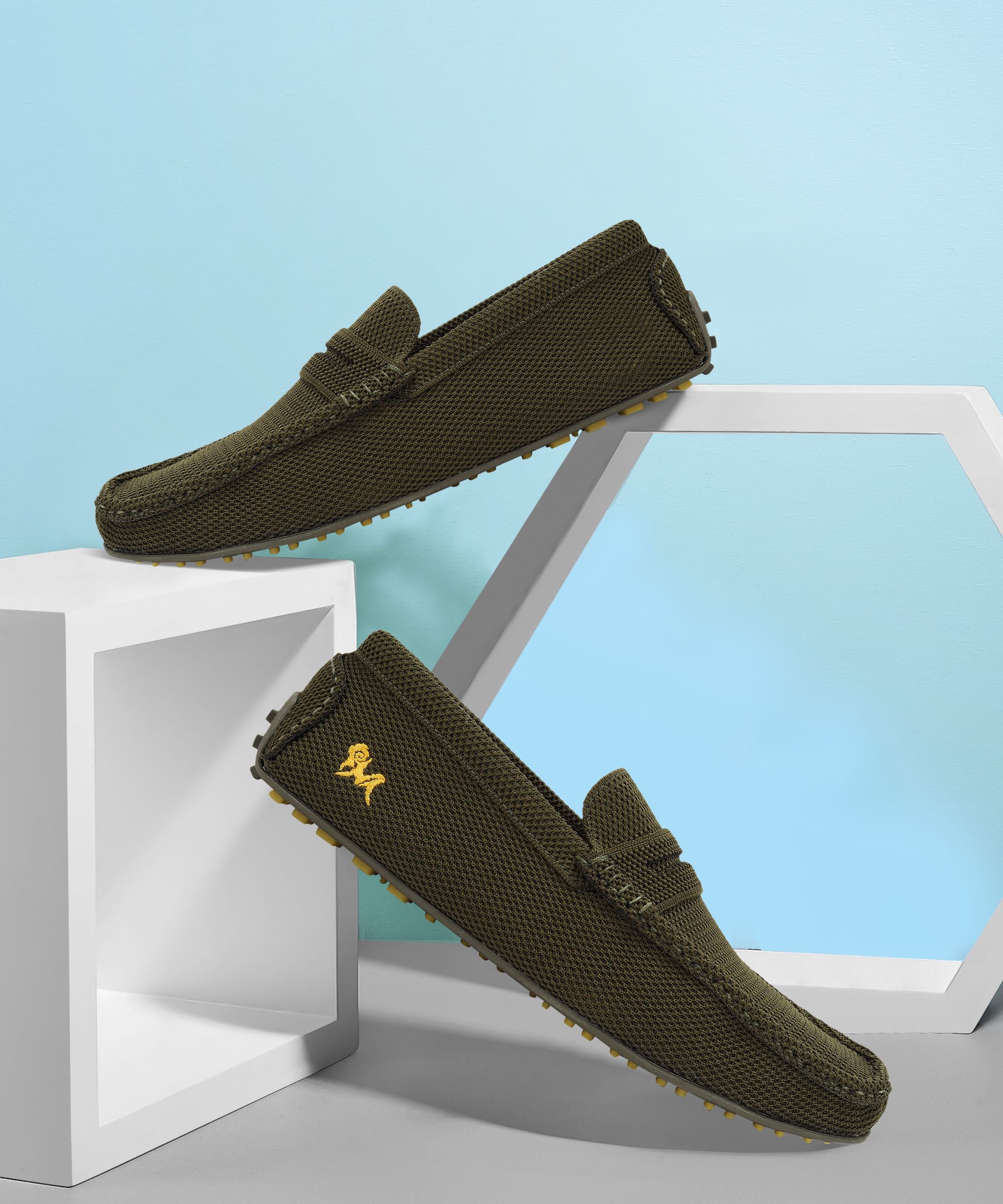 Knit Loafers Shoes For Men | Lightweight, Formal and Stylish Loafers For Men-image-49