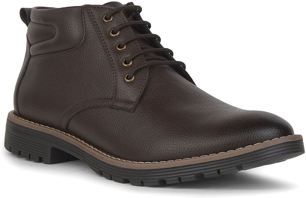 bata Men’s Ankle-Length Lace-Up Shoes for Daily Comfort & Style Boots For Men-picture-10