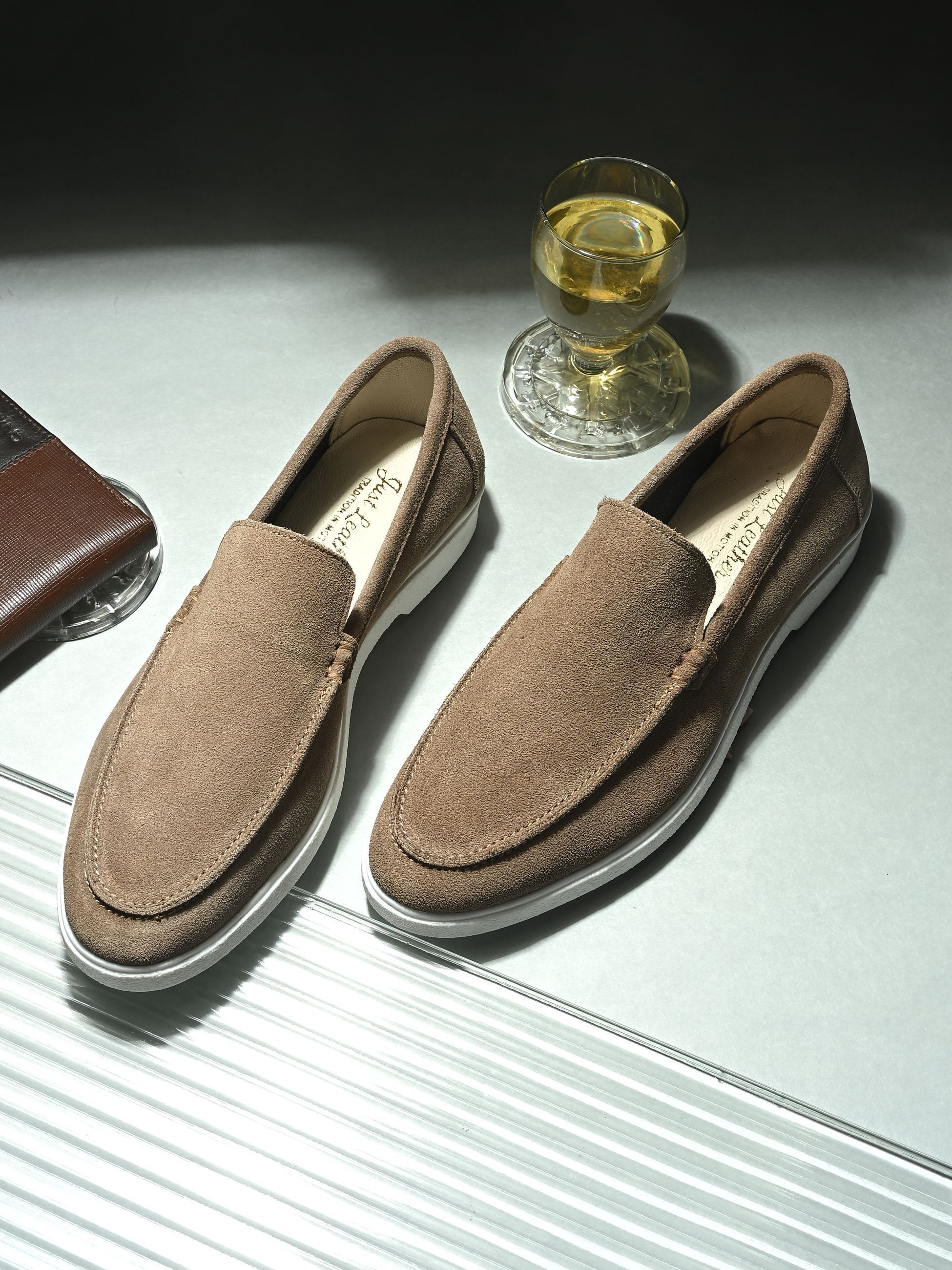 Men Classic Suede Leather Loafers - Cushioned Comfort, Durable & Everyday Luxury Loafers For Men-image-24