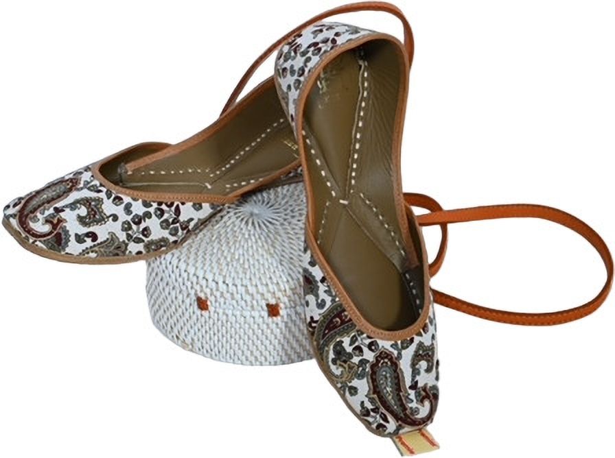 Ethnic Punjabi Jutti Mojari for Women's (Mirai) Jutis For Women-image-23