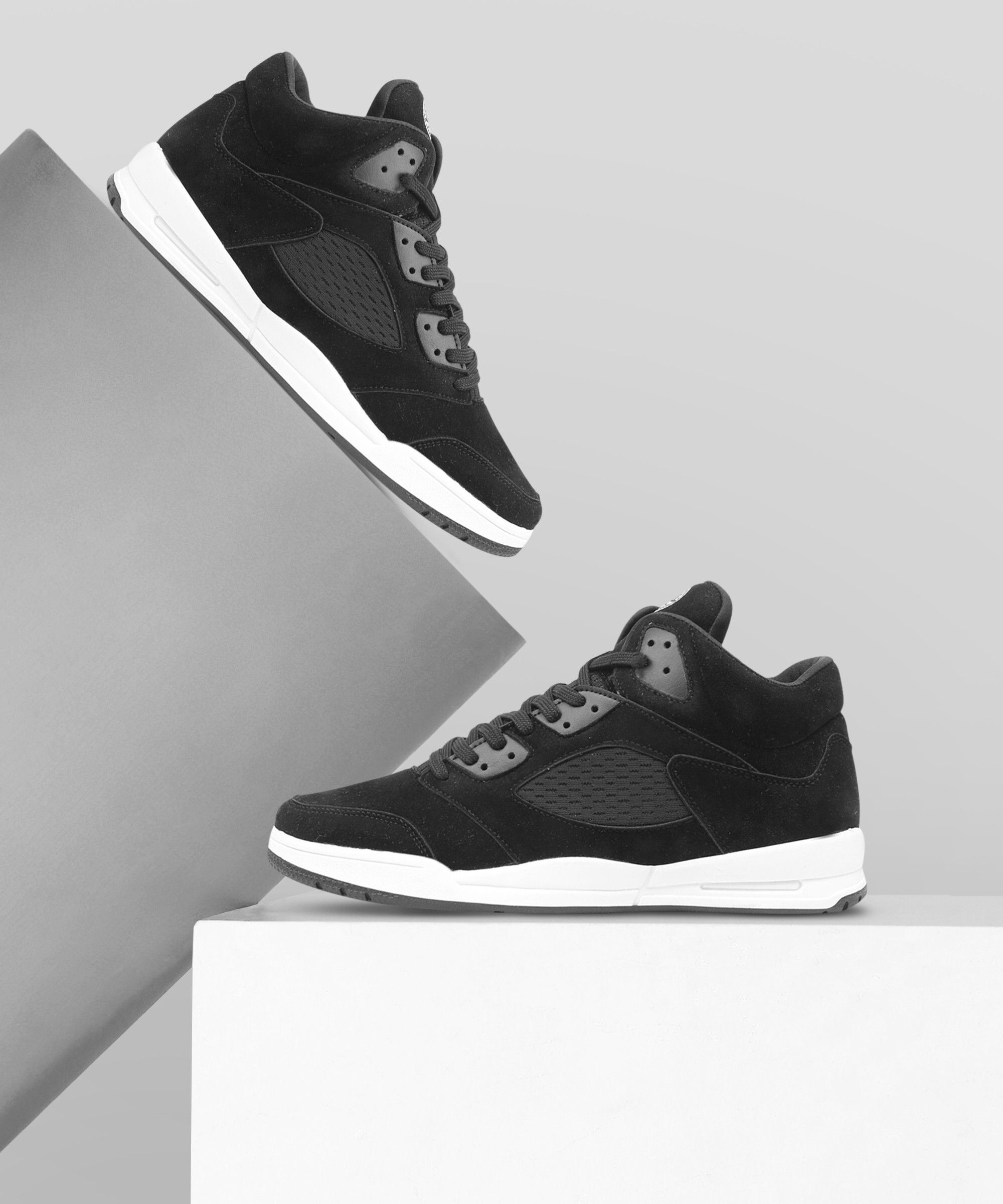 bacca bucci Sneakster High-Top Training & Gym Shoes For Men-picture-37