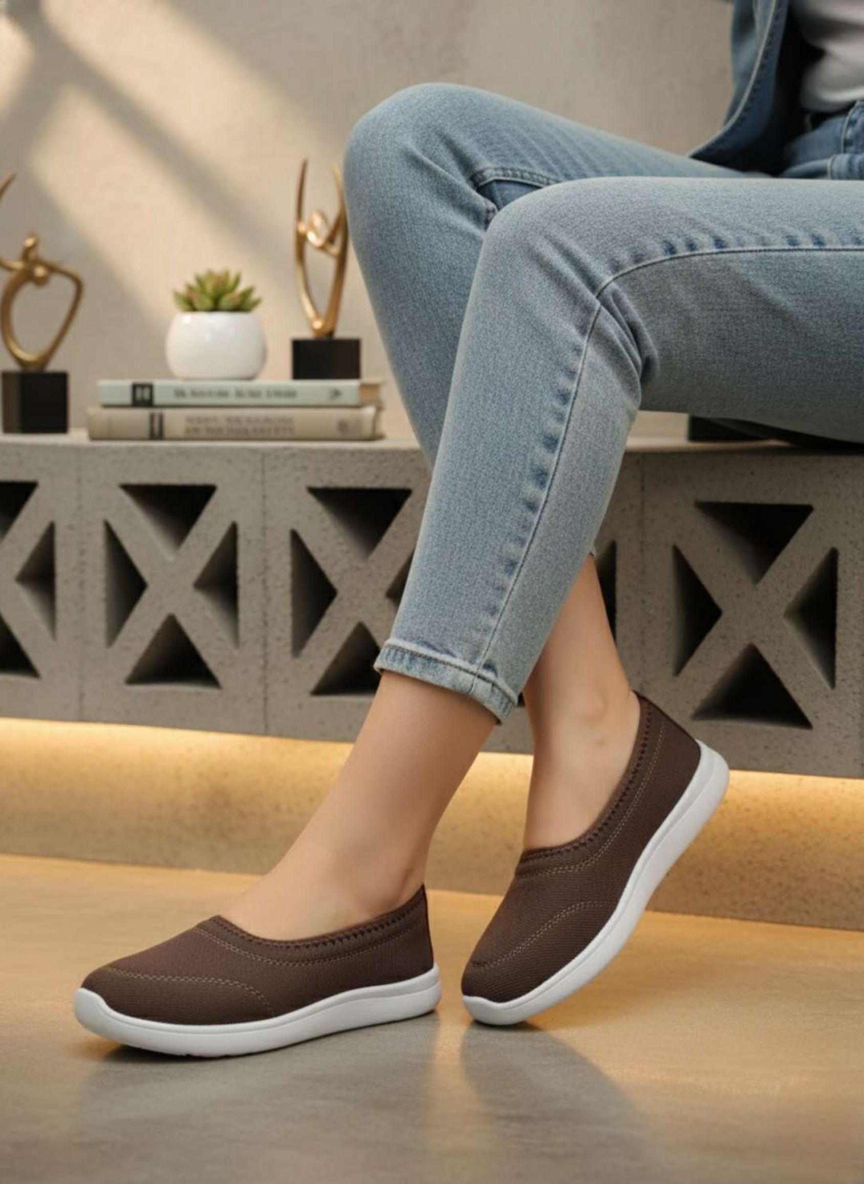 SUPEX SIYA ZenG SHOES FOR WOMEN Slip On Sneakers For Women