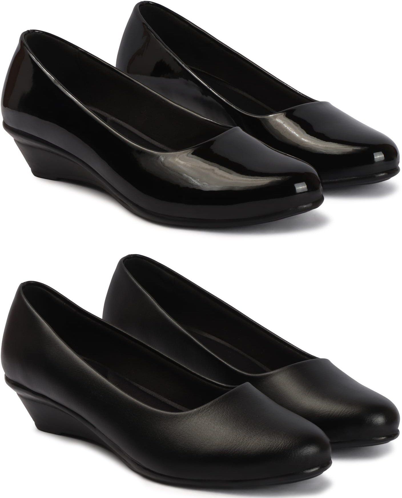 PS1001 Black_PS1002 Black-3 Casuals For Women-image-6