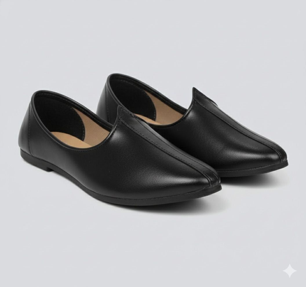 jaipuriya Men's Jalsa Jutti,Jutis For Men black Slip On For Men-picture-21